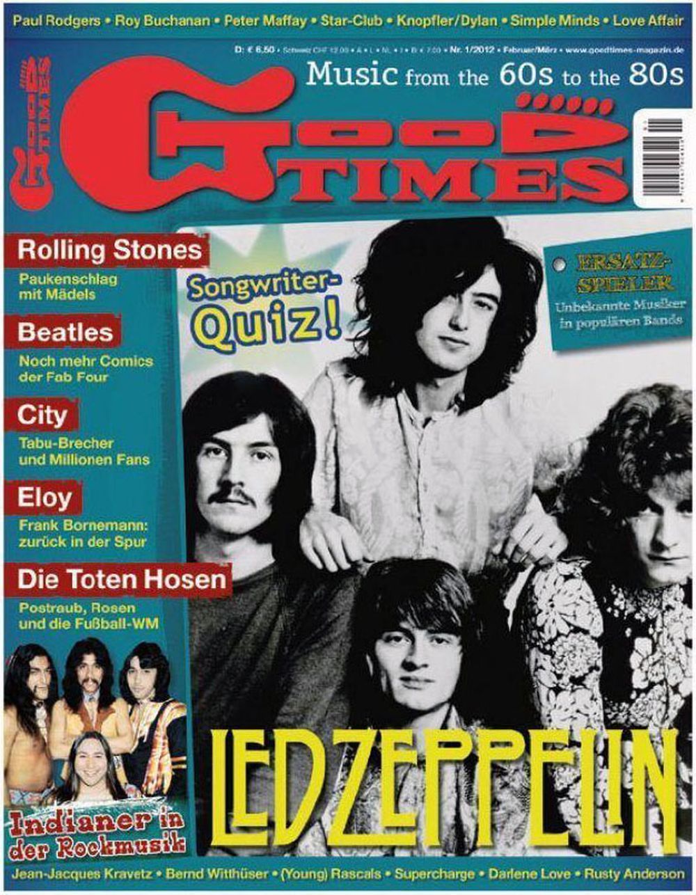 Good Times Magazin Deutschland 2012-01 Led Zeppelin