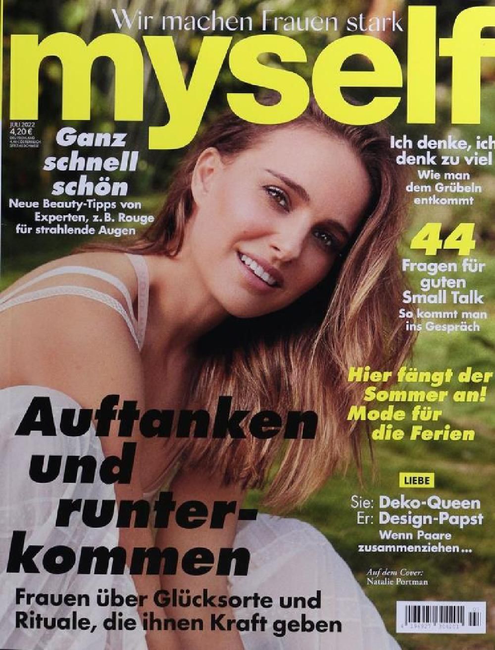 Myself Magazine Germany 2022-07 Natalie Portman Original Print Issue