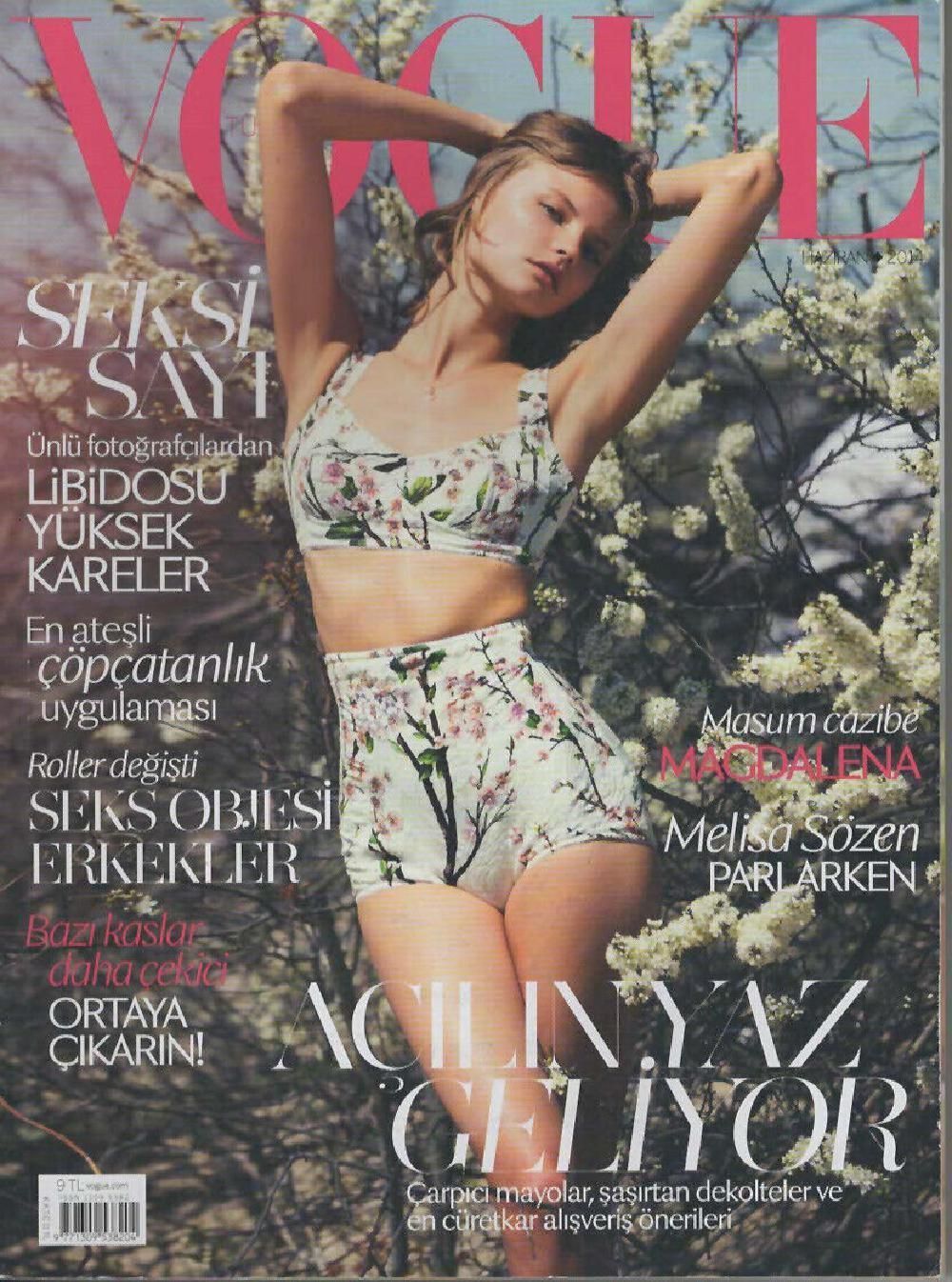 Vogue Magazin Türkei 2014-06 Magdalena Frackowiak