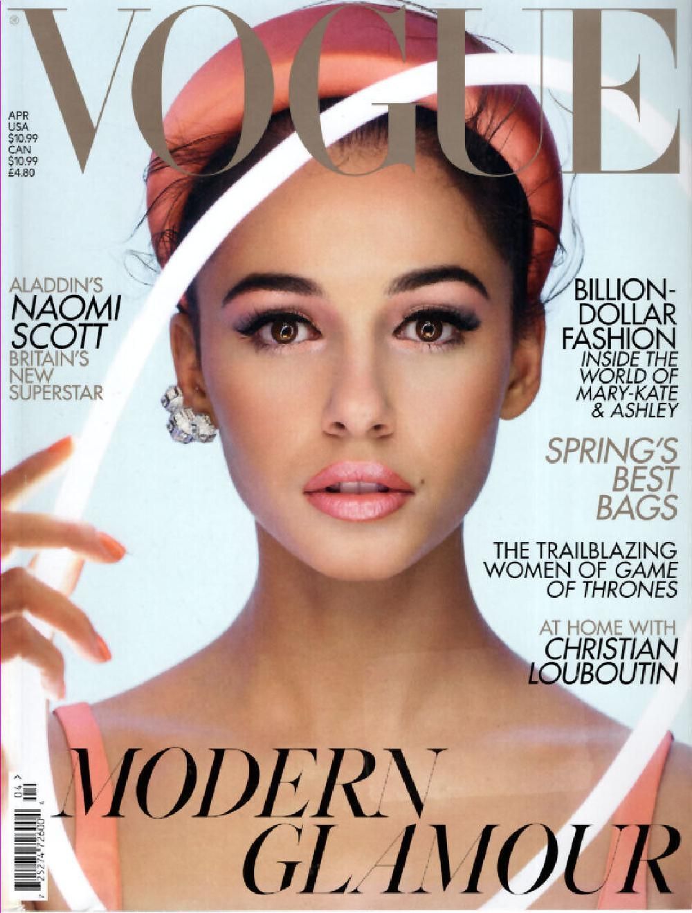 Vogue Magazin UK 2019-04 Naomi Scott
