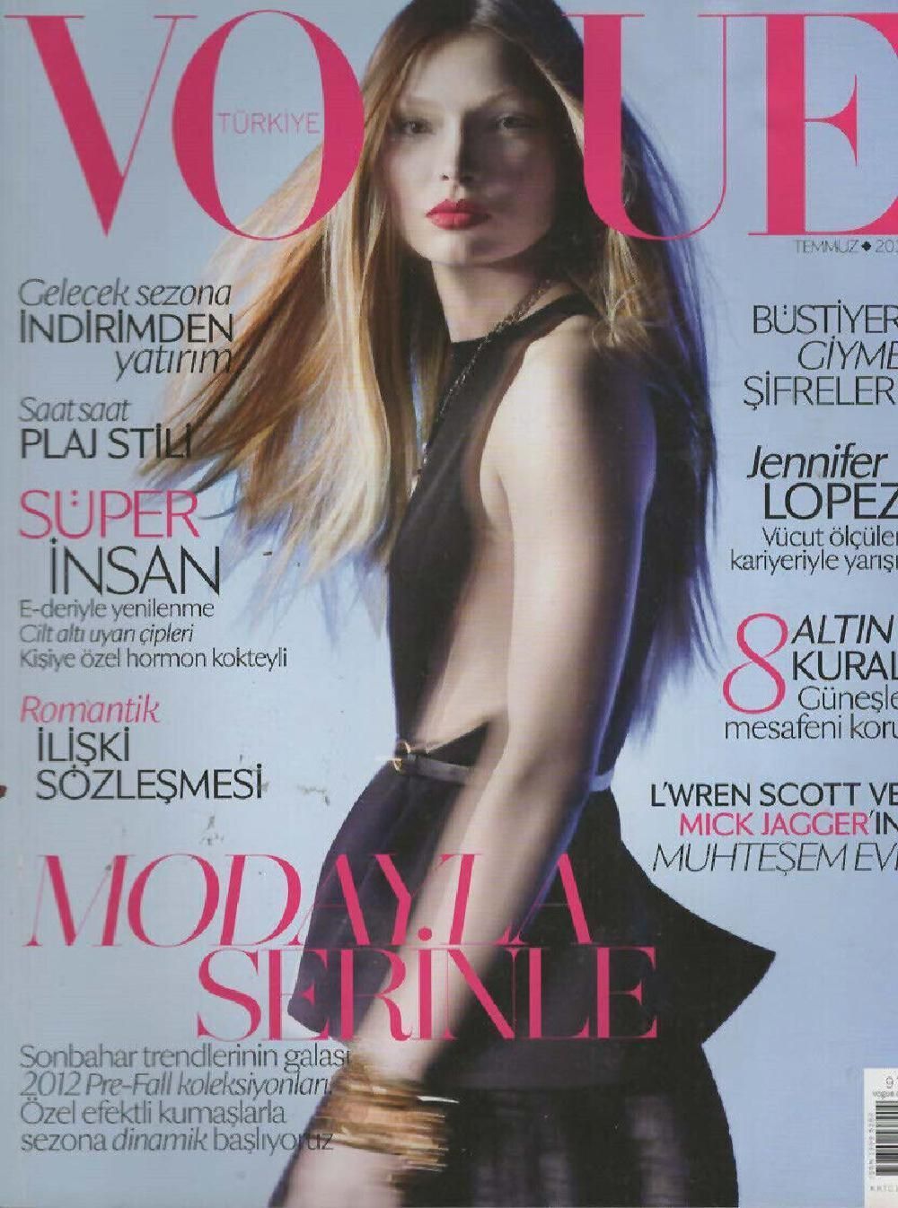 Vogue Magazin Türkei 2012-07 Carola Remer