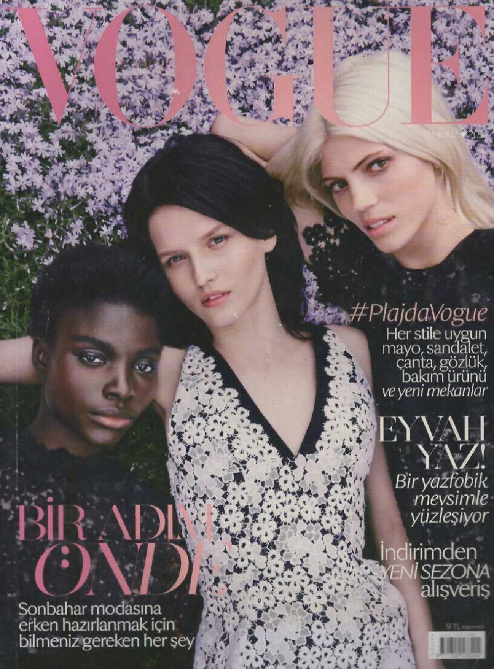 Vogue Magazin Türkei 2014-07 Jeneil Williams Kaitlin Aas Devon Windsor