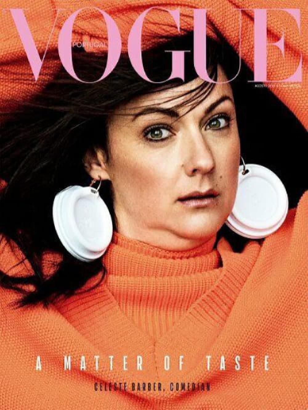 Vogue Magazin Portugal 2019-08 Celeste Barber 2 Cover 2