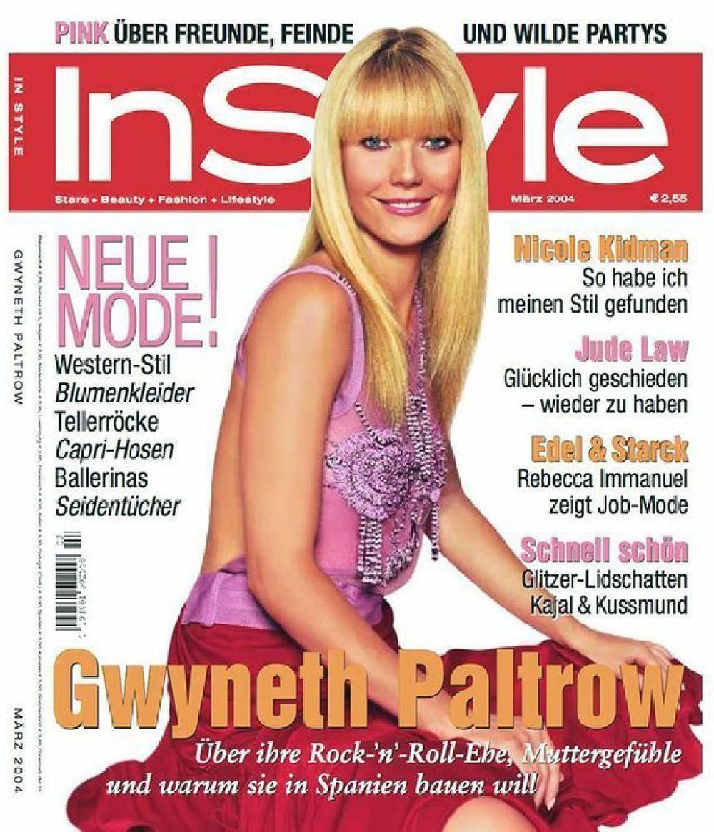 InStyle Magazine Germany 2004-03 Gwyneth Paltrow Original Print Issue