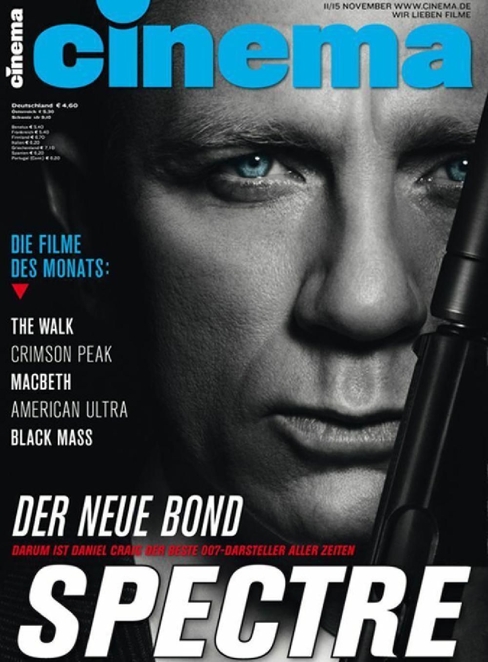Cinema Magazin Deutschland 2015-11 Daniel Craig
