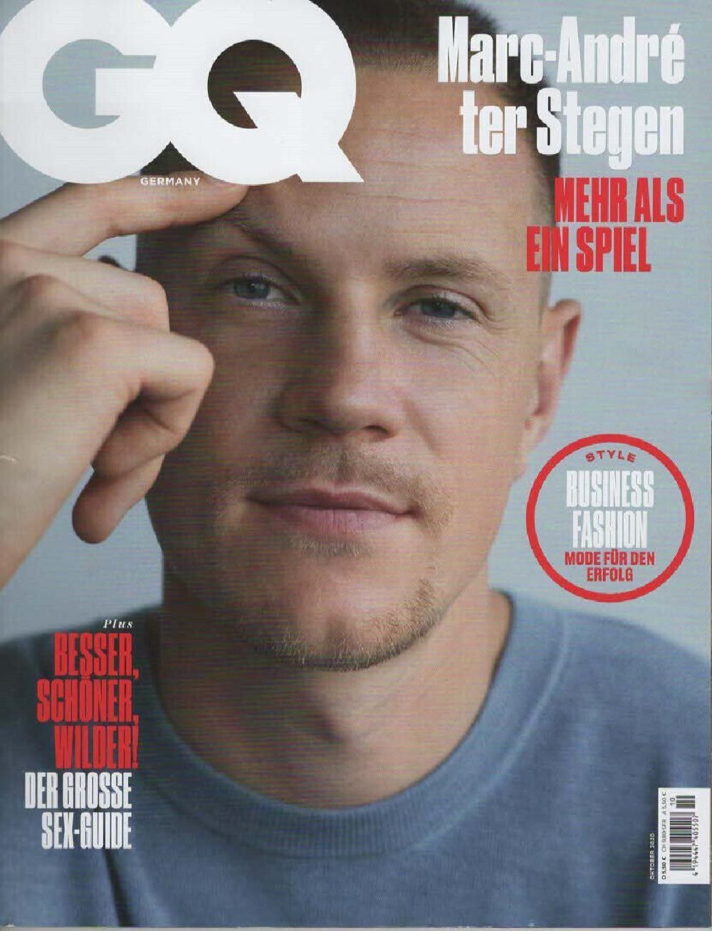 GQ Magazin Deutschland 2020-10 Marc-Andre Ter Stegen