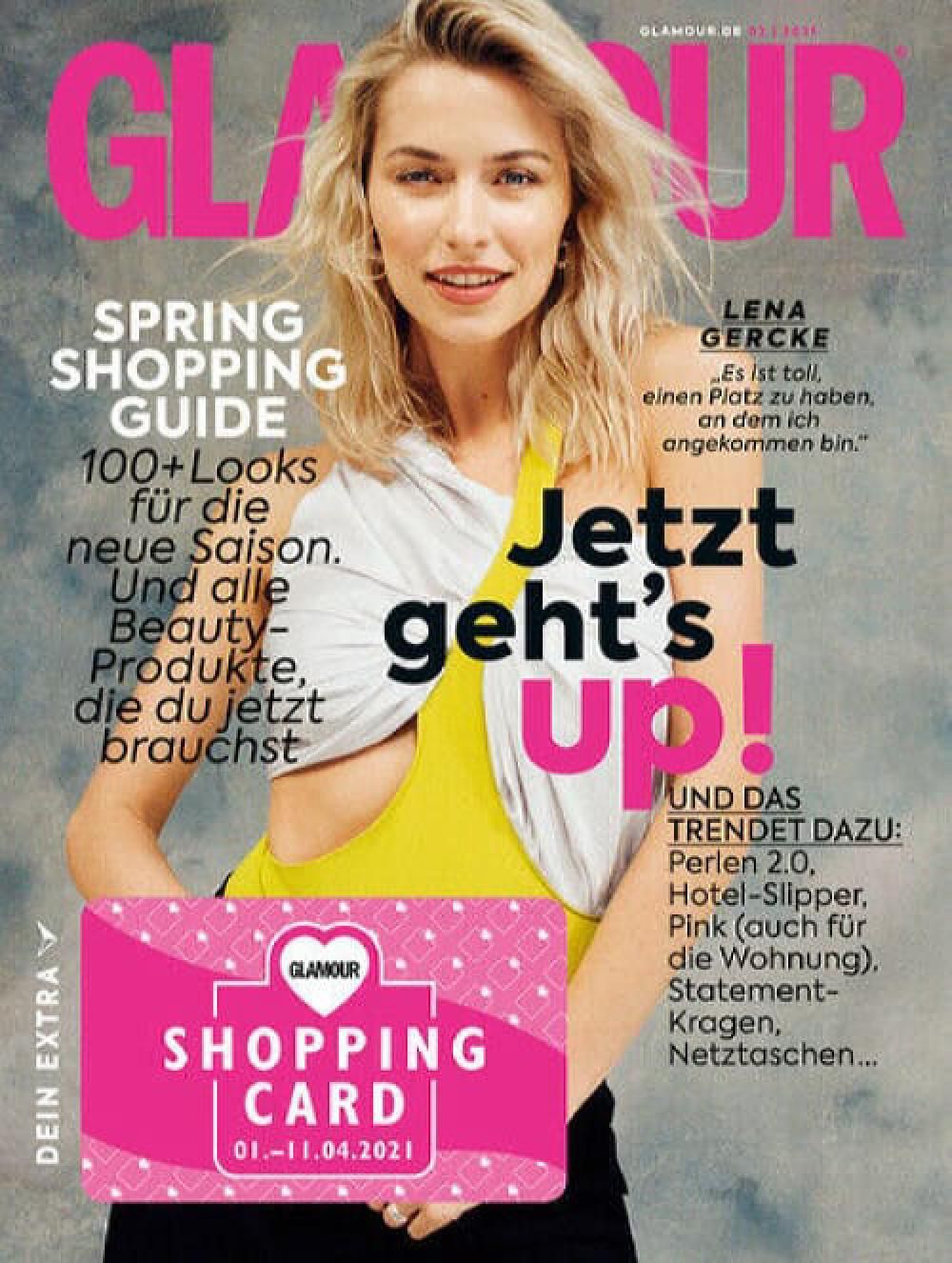Glamour Magazin Deutschland 2021-02 Lena Gercke