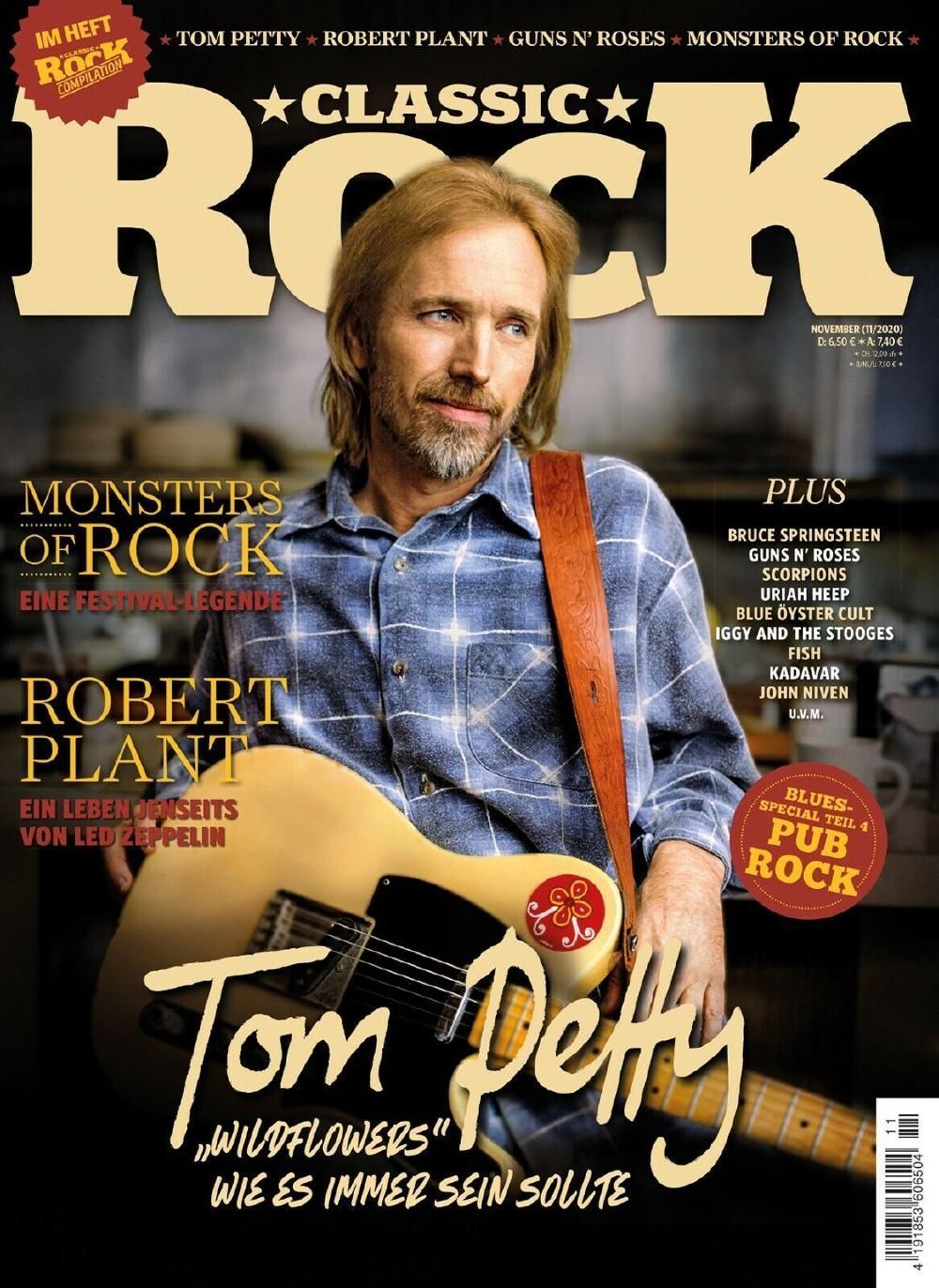 Classic Rock Magazin Deutschland 2020-11 Tom Petty Robert Plant #94
