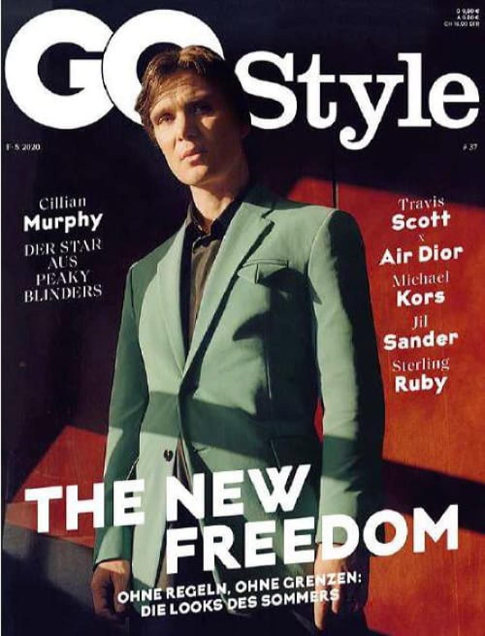 GQ Style Magazin Deutschland 2020 #37 Cillian Murphy A