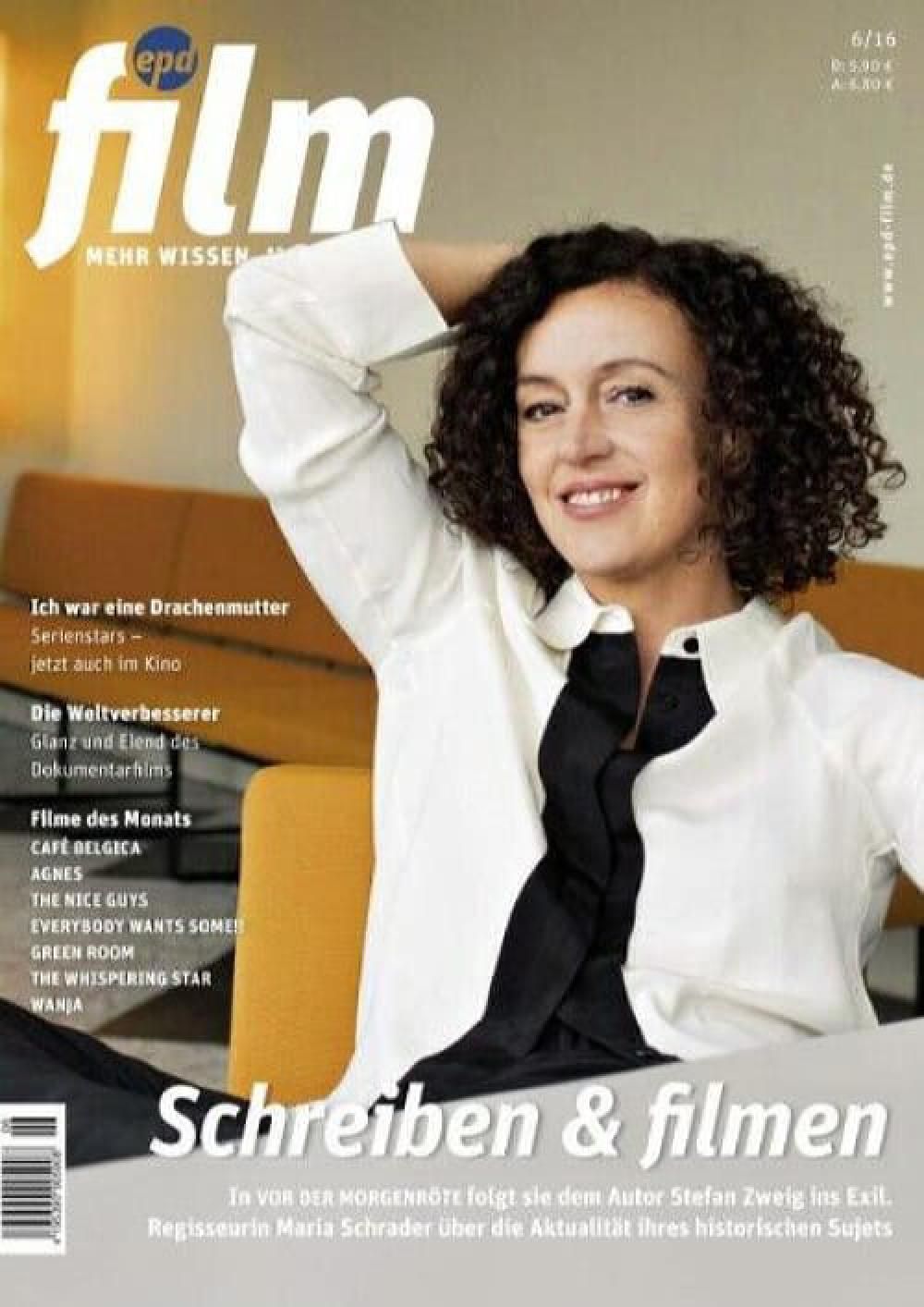 EPD Film Magazin Deutschland 2016-06 Maria Schrader