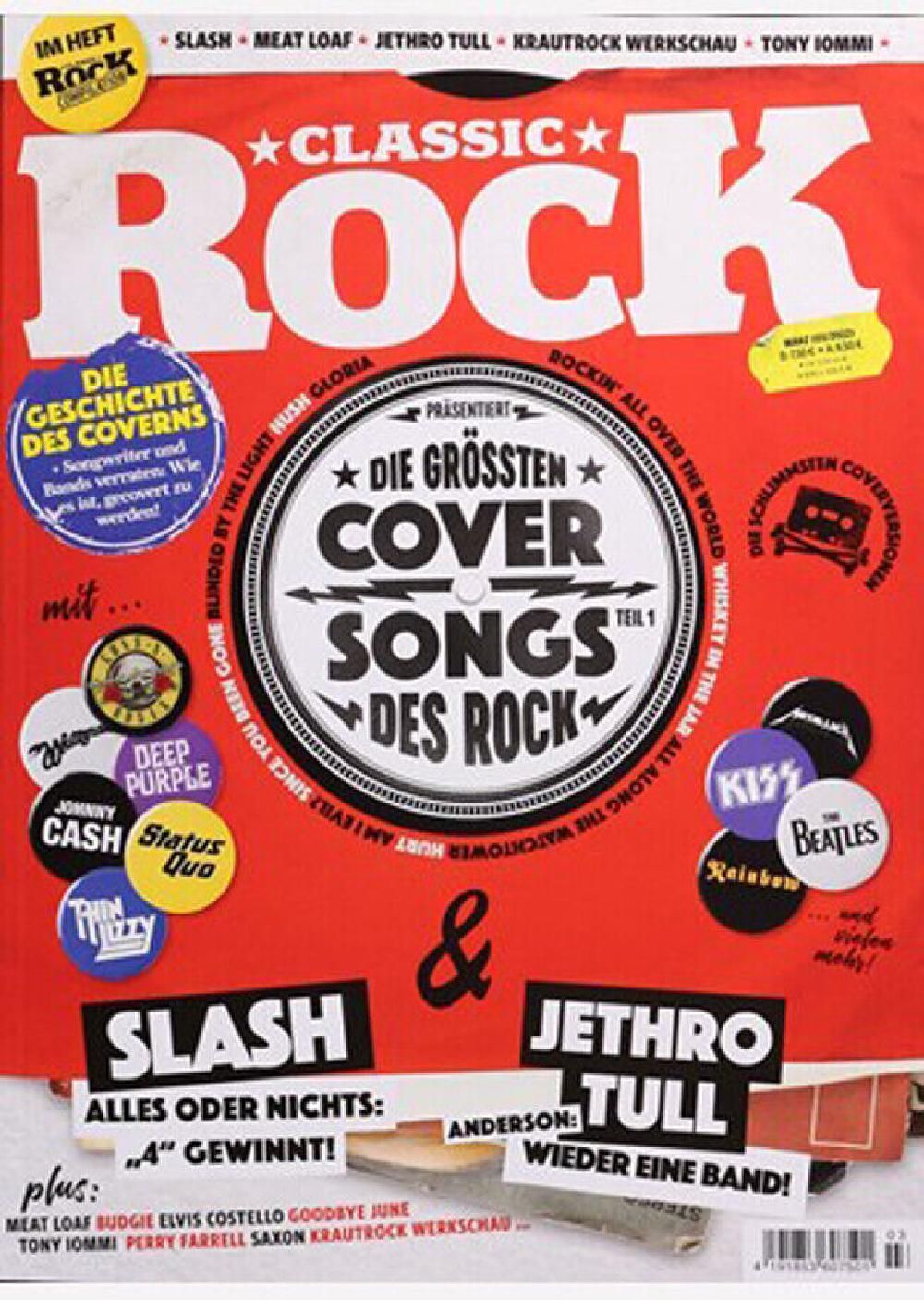 Classic Rock Magazin Deutschland 2022-04 Slash Jethro Tull Johnny Cash Saxon Deep Purple #107