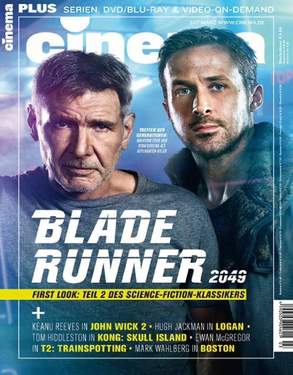 Cinema Magazin Deutschland 2017-03 Harrison Ford Ryan Gosling