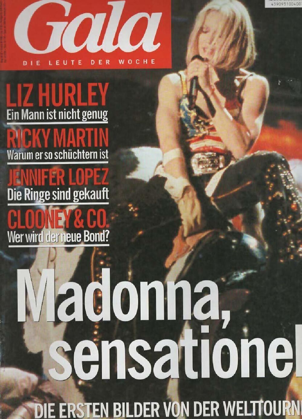 Gala Tijdschrift Duitsland 2001-25 Madonna Originele uitgave
