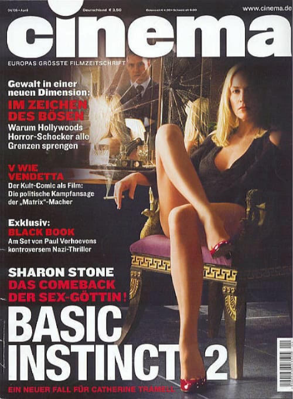 Cinema Magazin Deutschland 2006-04 Sharon Stone