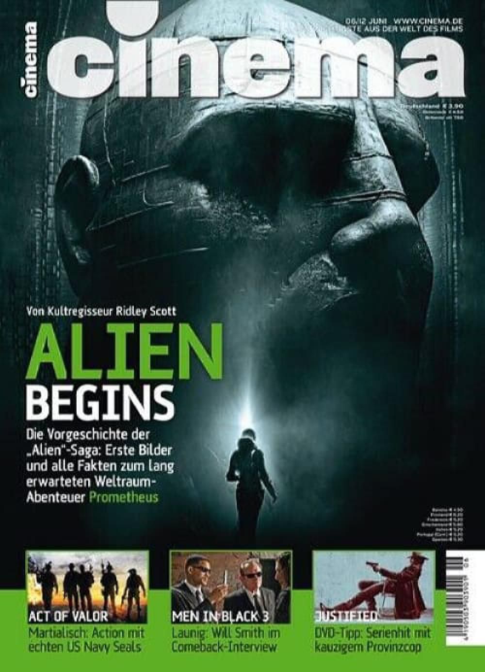 Cinema Magazin Deutschland 2012-06 Ridley Scott