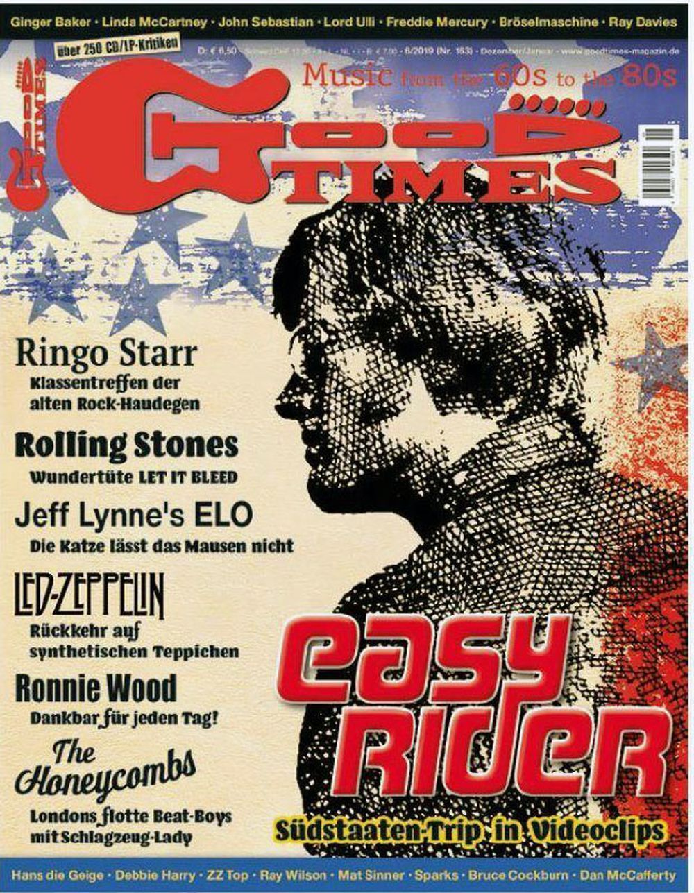 Good Times Magazin Deutschland 2019-06 Peter Fonda Ringo Starr Jeff Lynne ELO
