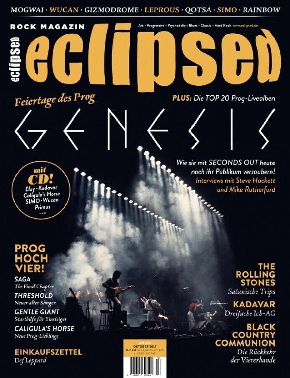 Eclipsed Rivista Germania 2017 #194 Genesis Threshold Caligulas Horse Gizmodrome