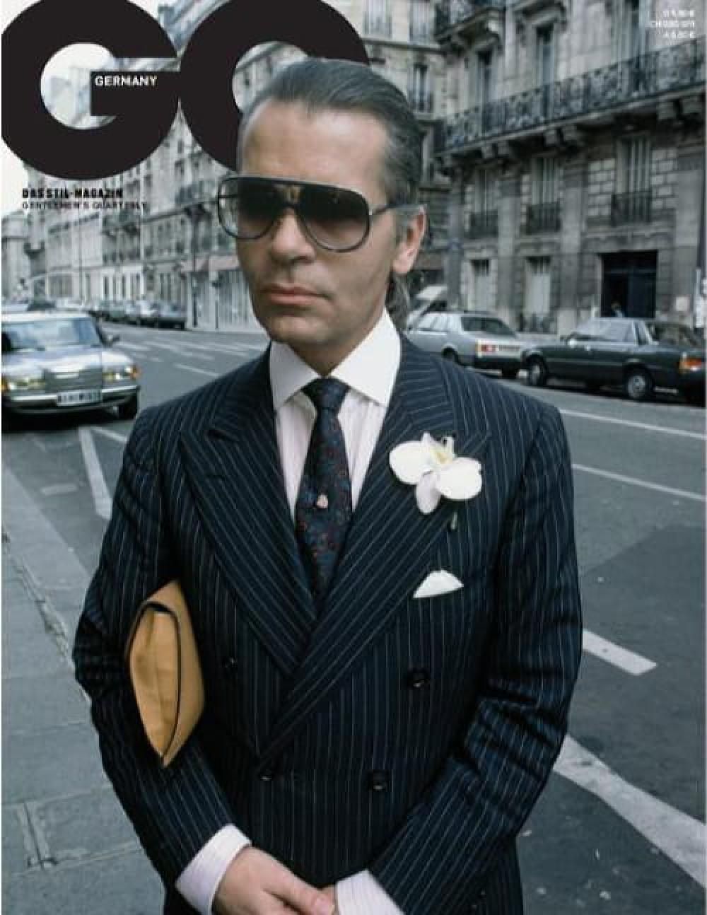 GQ Magazin Deutschland 2019-04 Karl Lagerfeld A Cover A