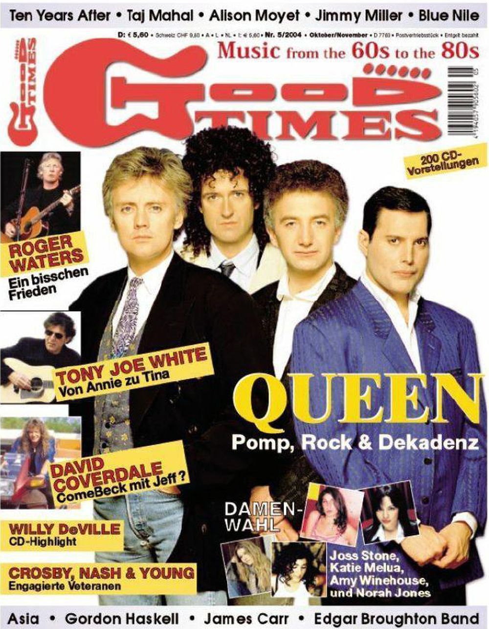 Good Times Magazin Deutschland 2004-05 Queen