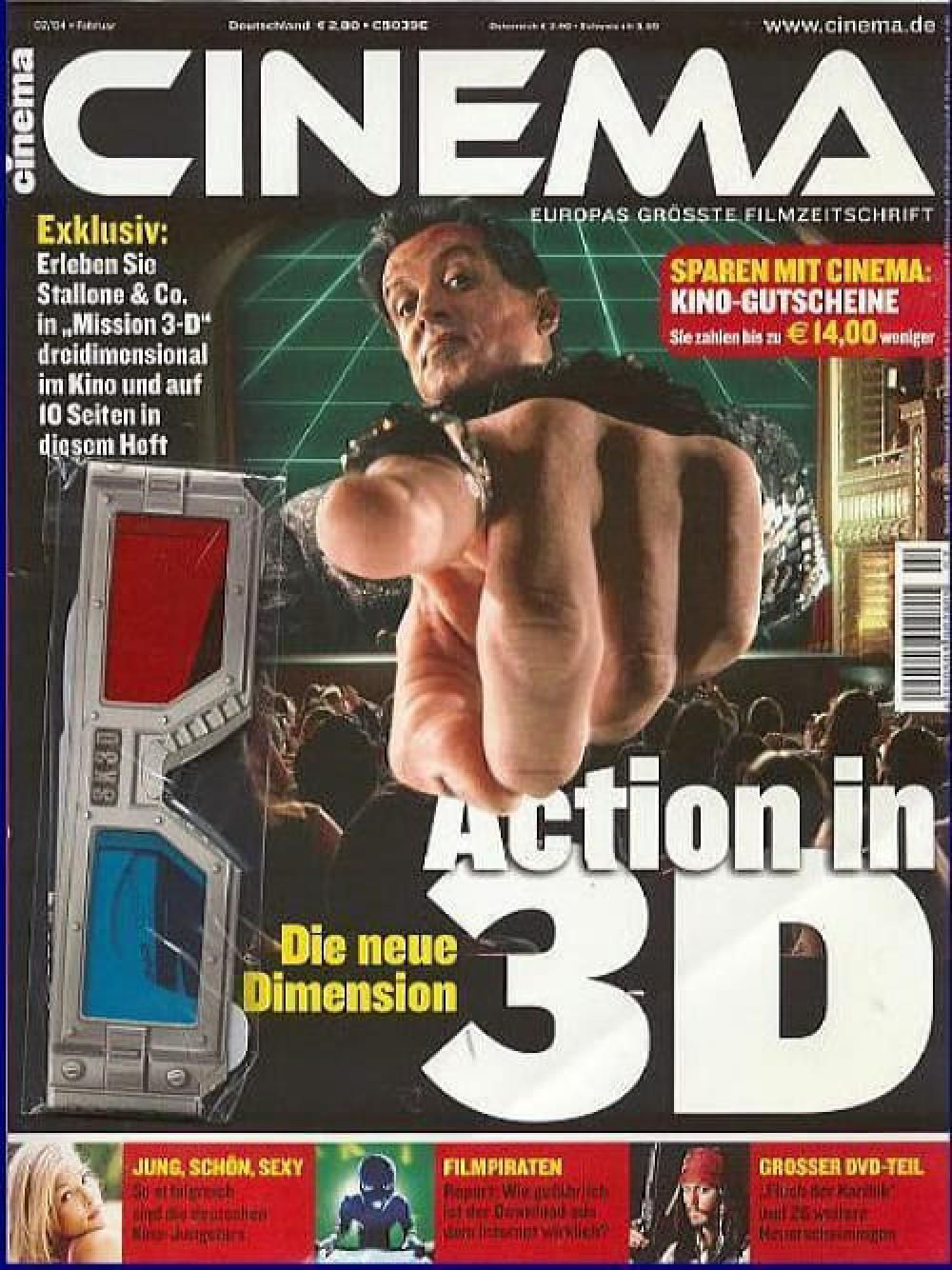 Cinema Magazin Deutschland 2004-02 Sylvester Stallone