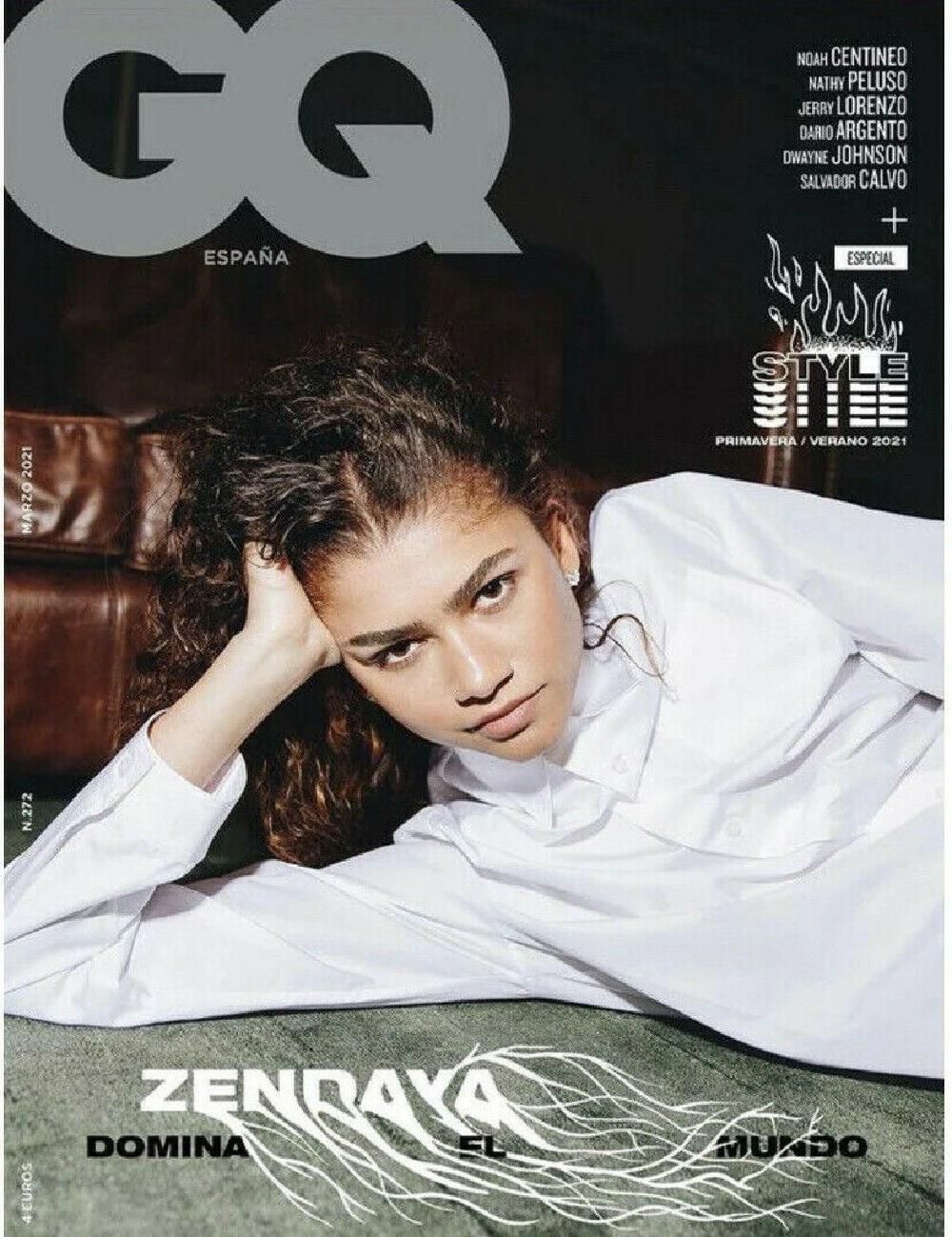 GQ Tijdschrift Spanje 2021 #272 Zendaya Originele uitgave