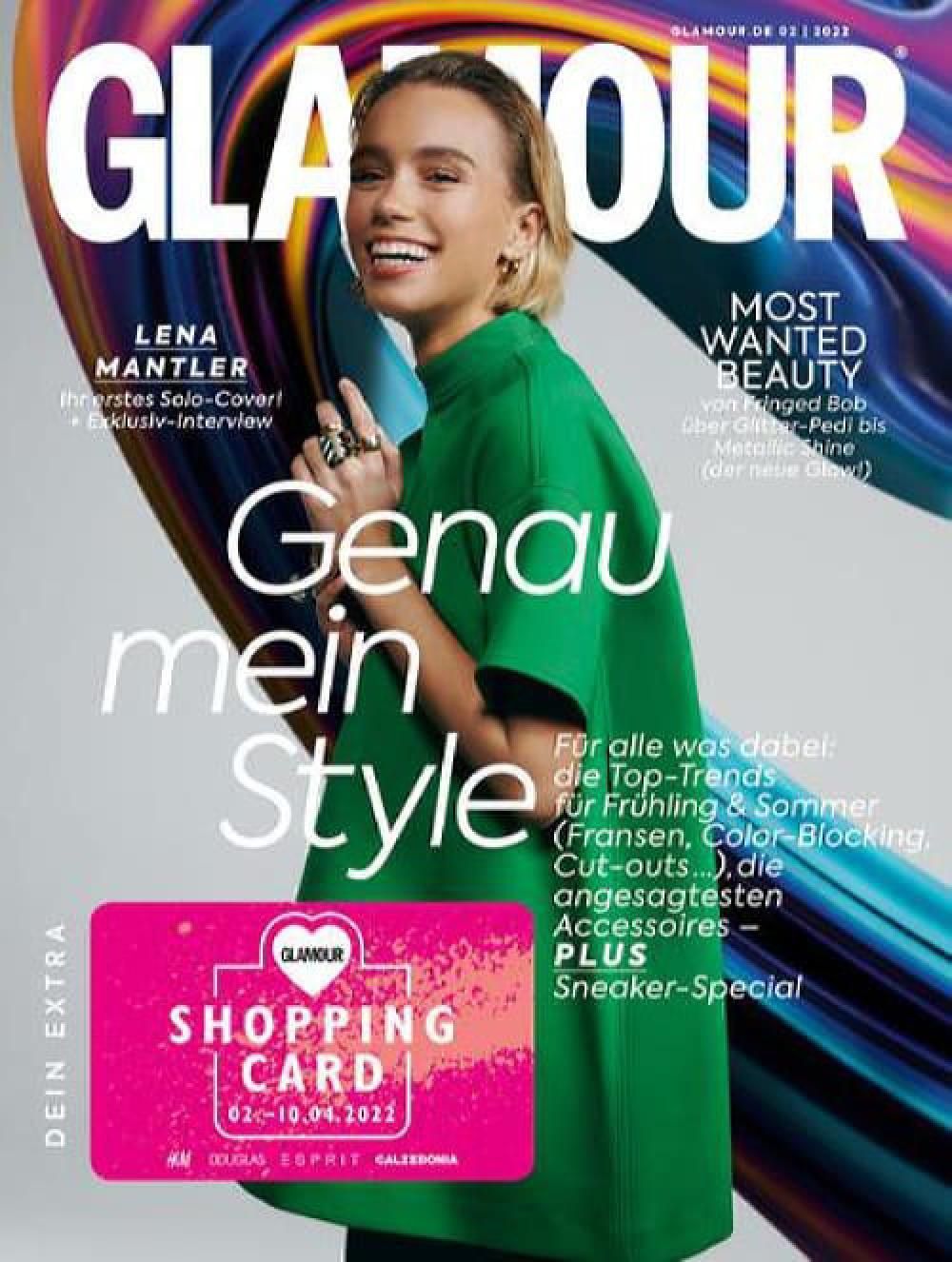 Glamour Revista Alemanha 2022-02 Lena Mantler Edição original