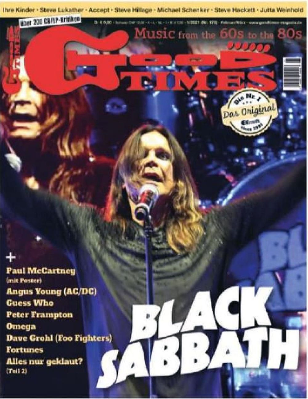 Good Times Magazin Deutschland 2021-01 Black Sabbath