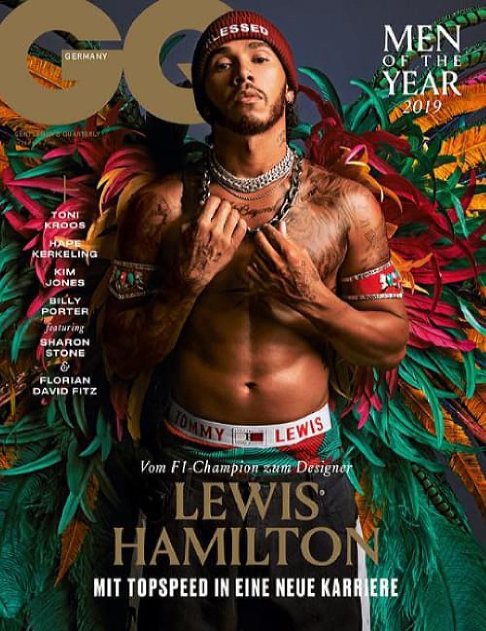 GQ Revista Alemania 2019-12 Lewis Hamilton Edición original