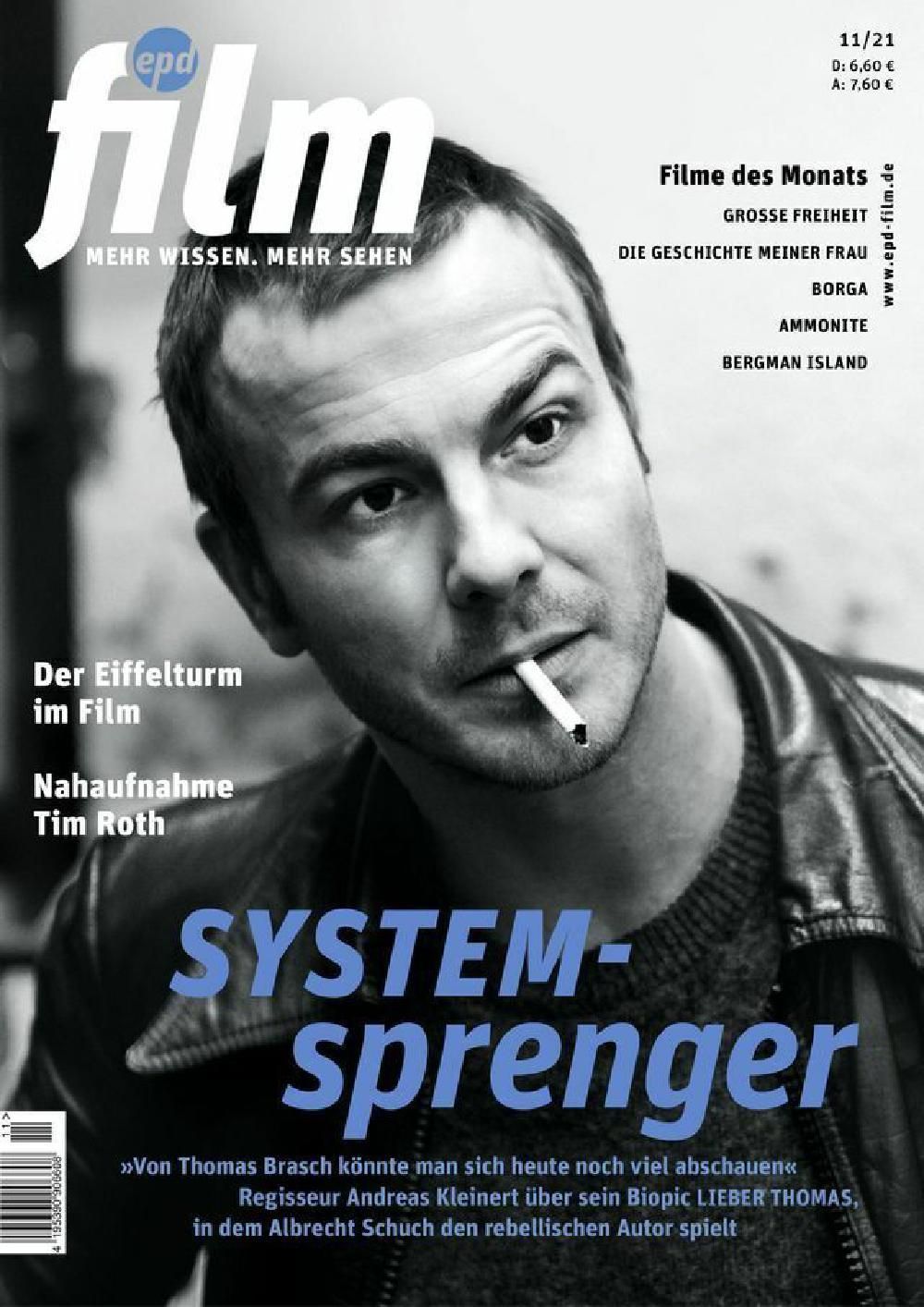 EPD Film Magazin Deutschland 2021-11 Thomas Braasch Tim Roth Borga