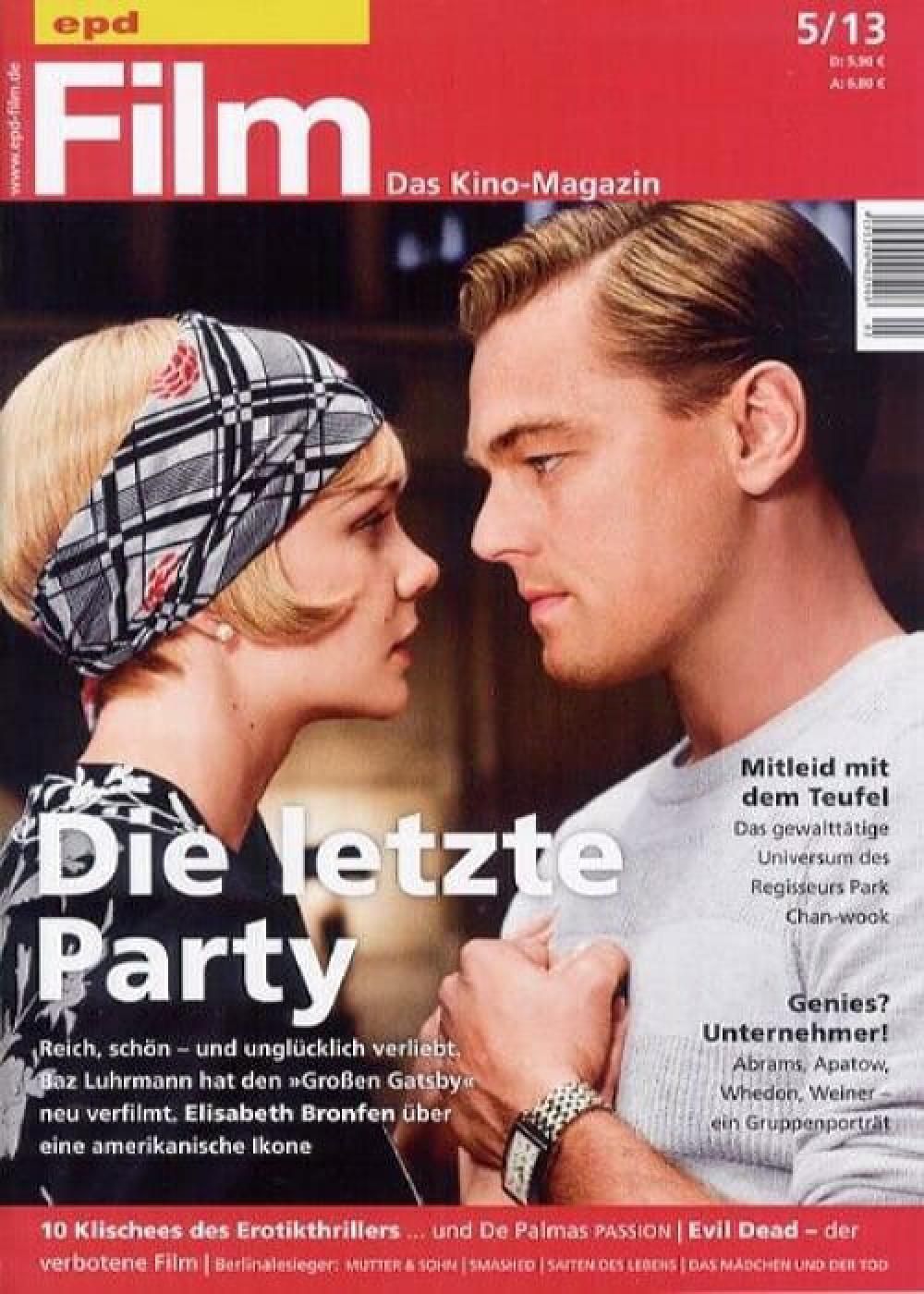 EPD Film Magazin Deutschland 2013-05 Carey Mulligan Leonardo DiCaprio
