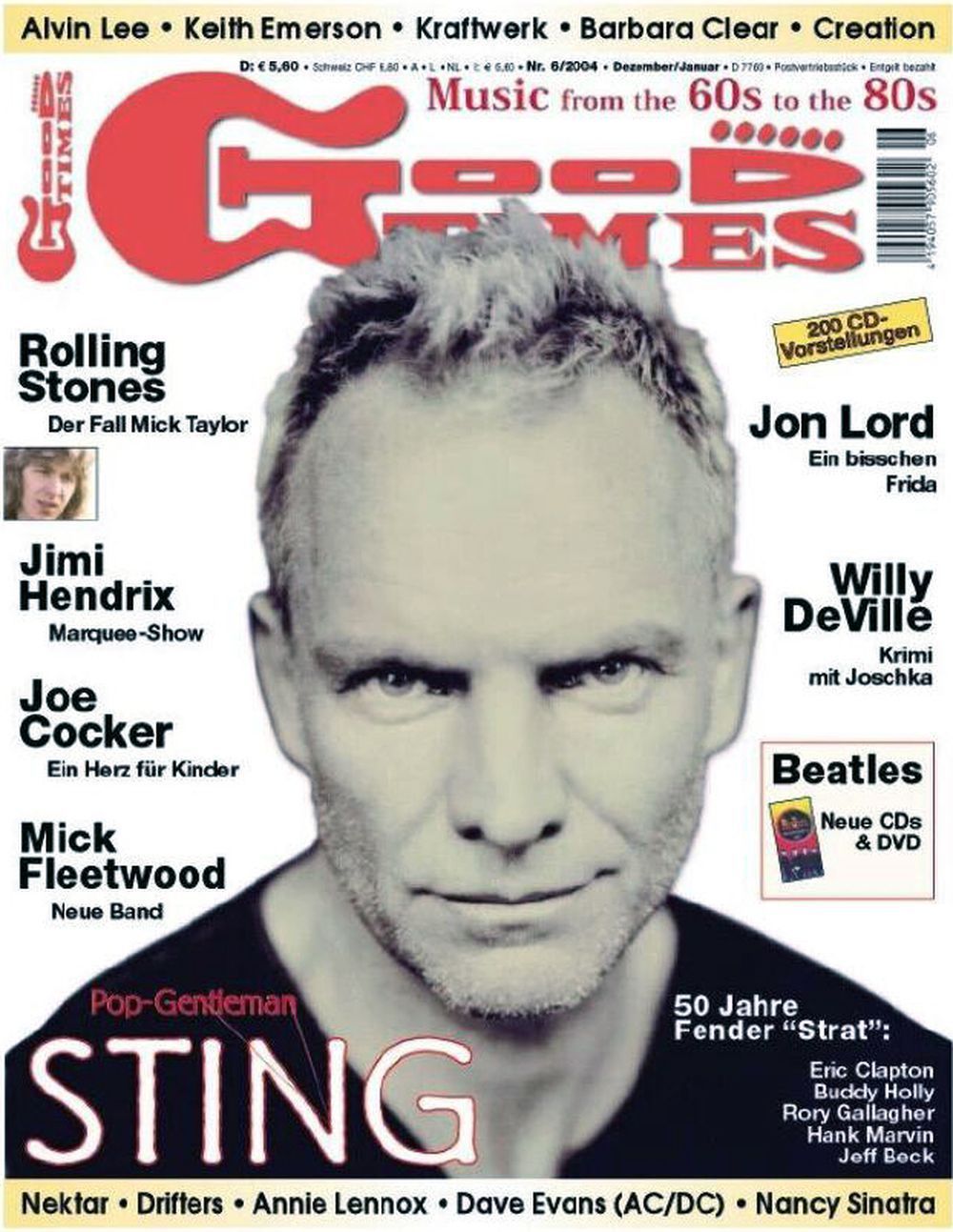 Good Times Rivista Germania 2006-04 – Sting Police – Edizione originale