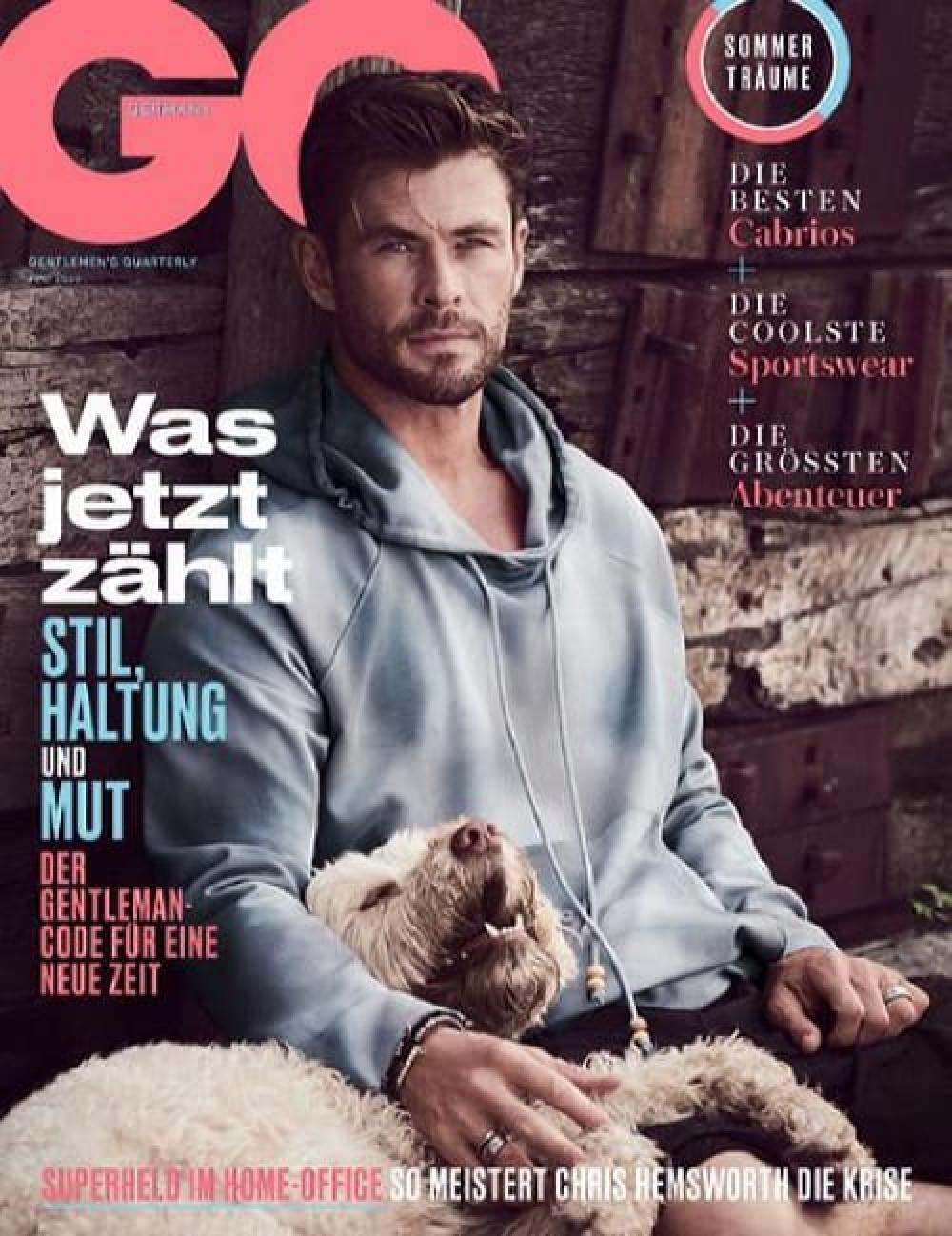 GQ Magazin Deutschland 2020-06 Chris Hemsworth