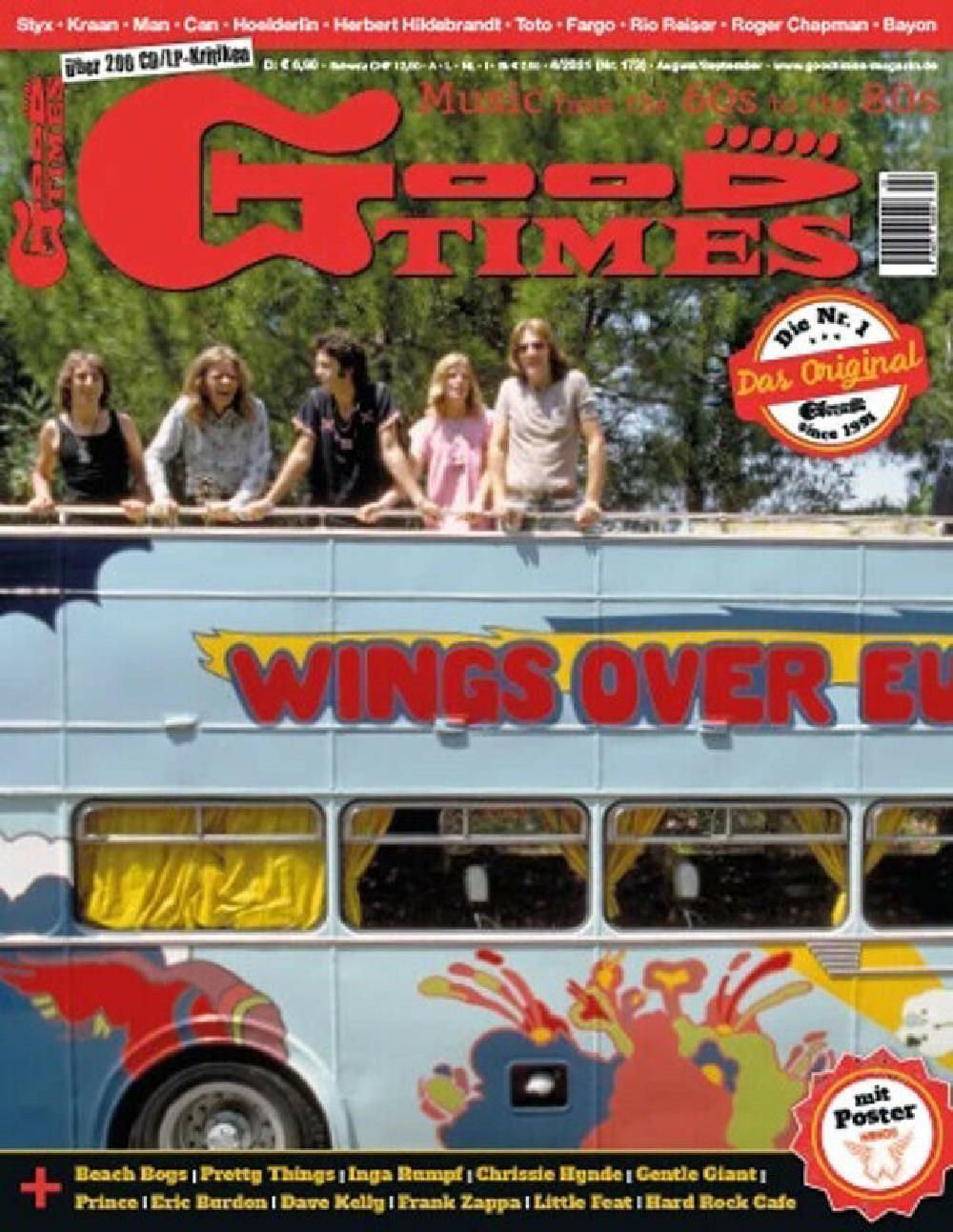 Good Times Magazin Deutschland 2021-04 Paul McCartney Wings