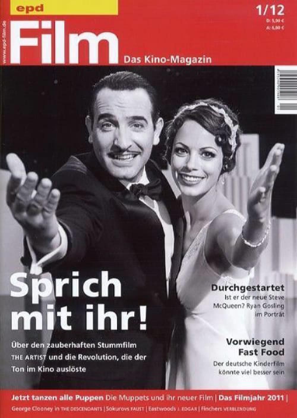 EPD Film Magazin Deutschland 2012-01 Jean Dujardin Bérénice Bejo