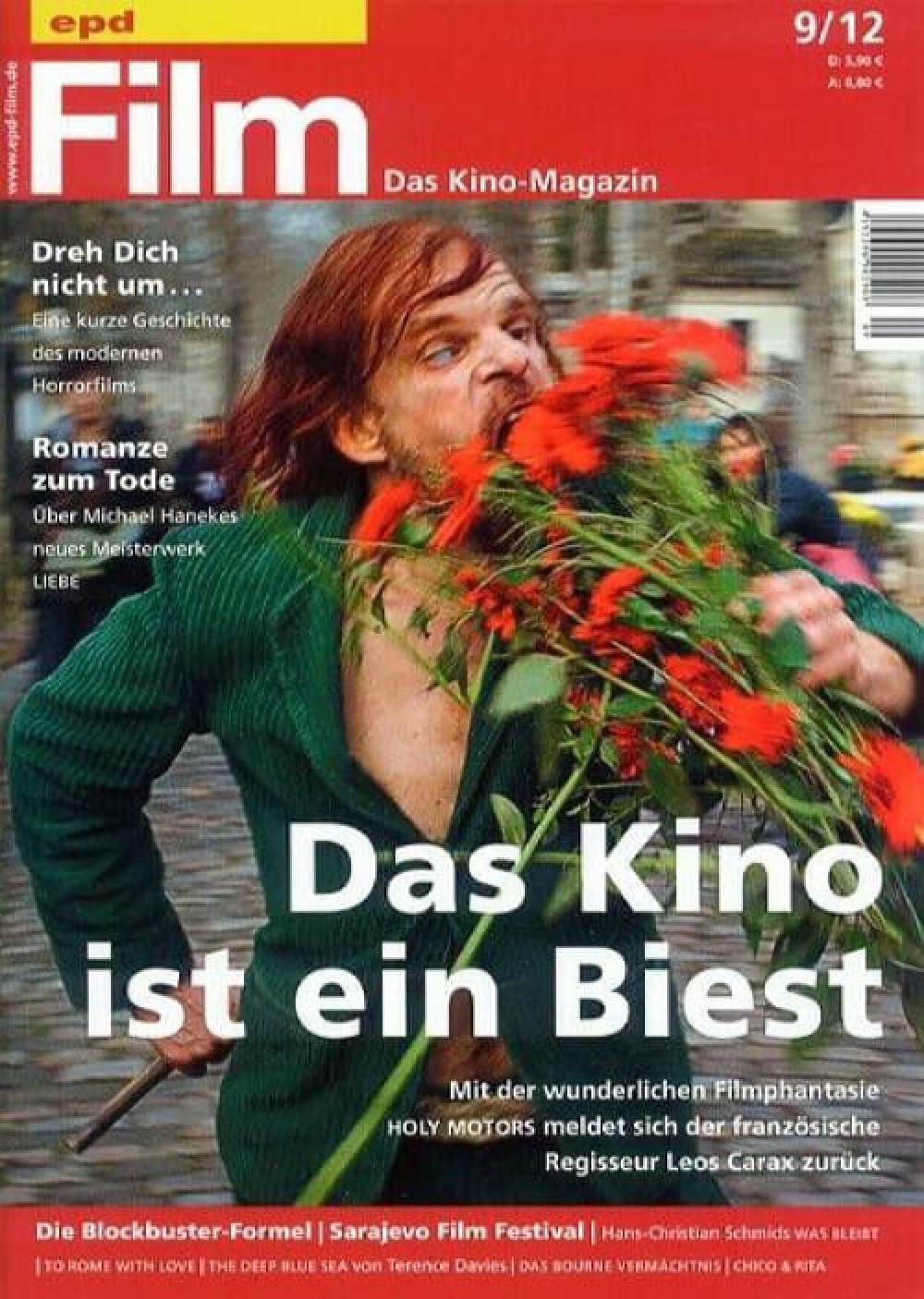 EPD Film Magazin Deutschland 2012-09 Denis Lavant