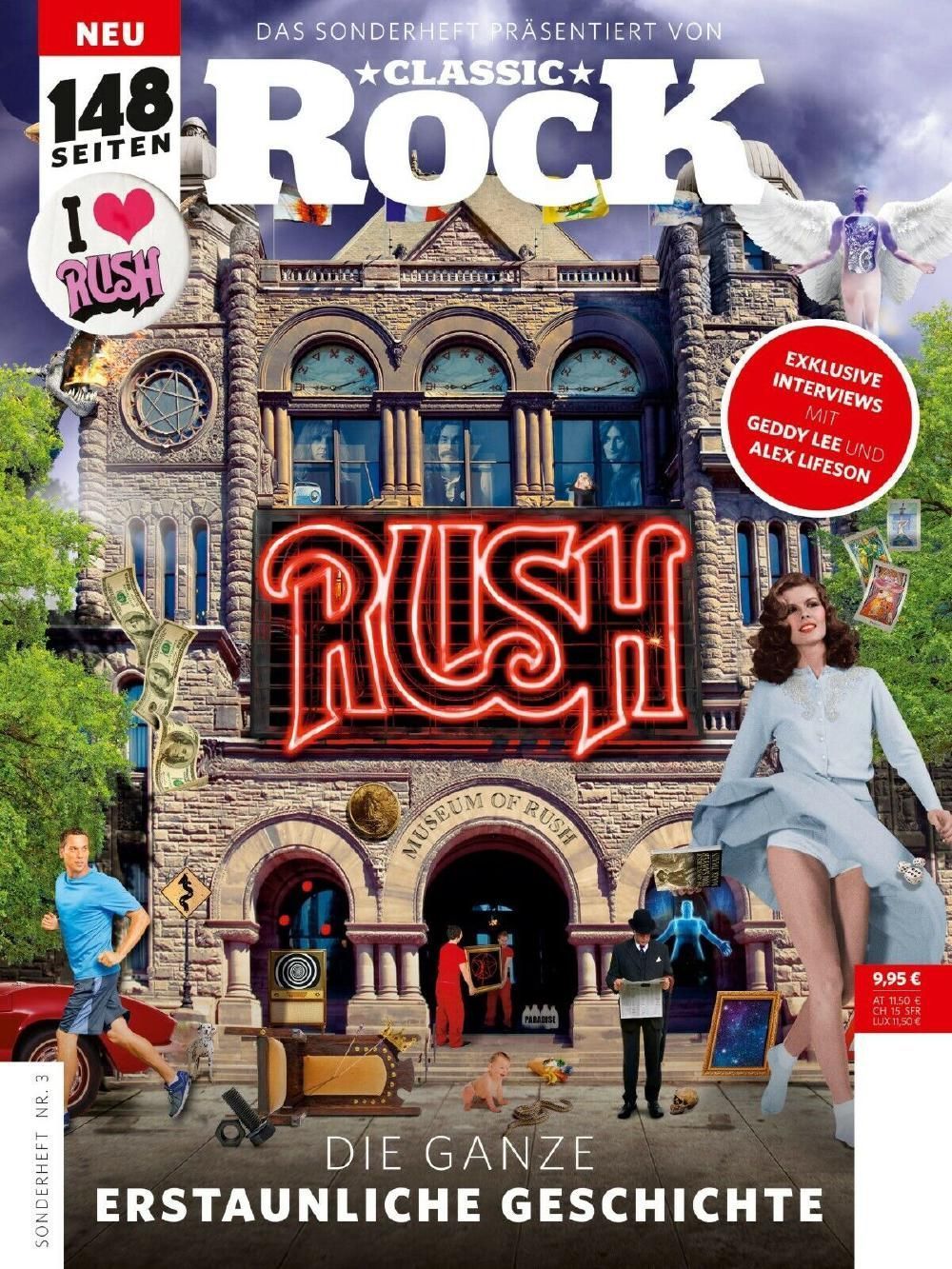 Classic Rock Sonderheft Magazine Germany 2021 #3 Rush Original Print Issue