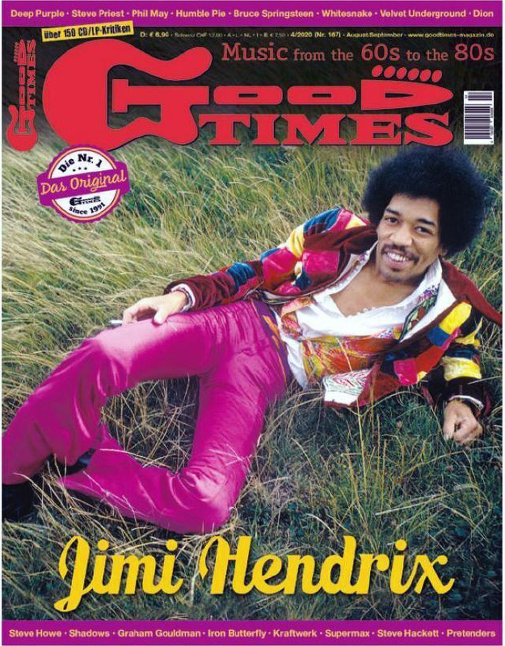 Good Times Magazin Deutschland 2020-04 Jimi Hendrix Angus John Steve Priest