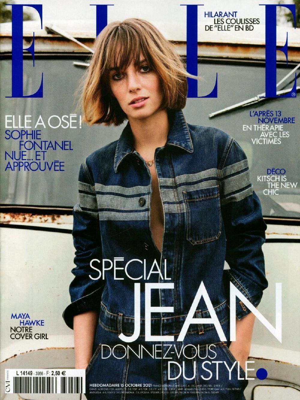 Elle Magazin Frankreich 2021 #3956 Maya Thurman-Hawke