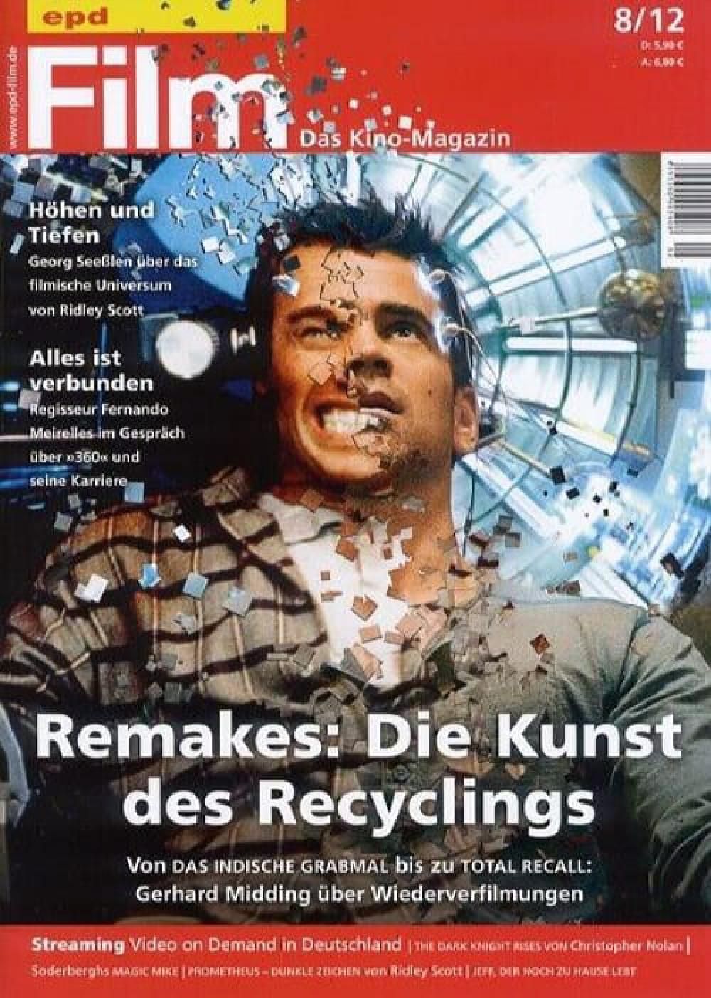 EPD Film Magazin Deutschland 2012-08 Colin Farrell