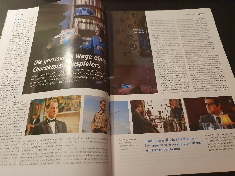 EPD Film Magazin Deutschland 2018-03 Bruno Ganz Michael Stuhlbarg Ida Lupino
