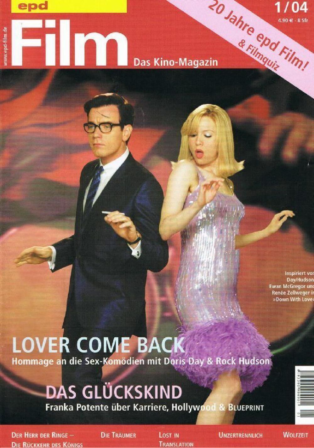 EPD Film Magazin Deutschland 2004-01 Ewan McGregor Renee Zellweger