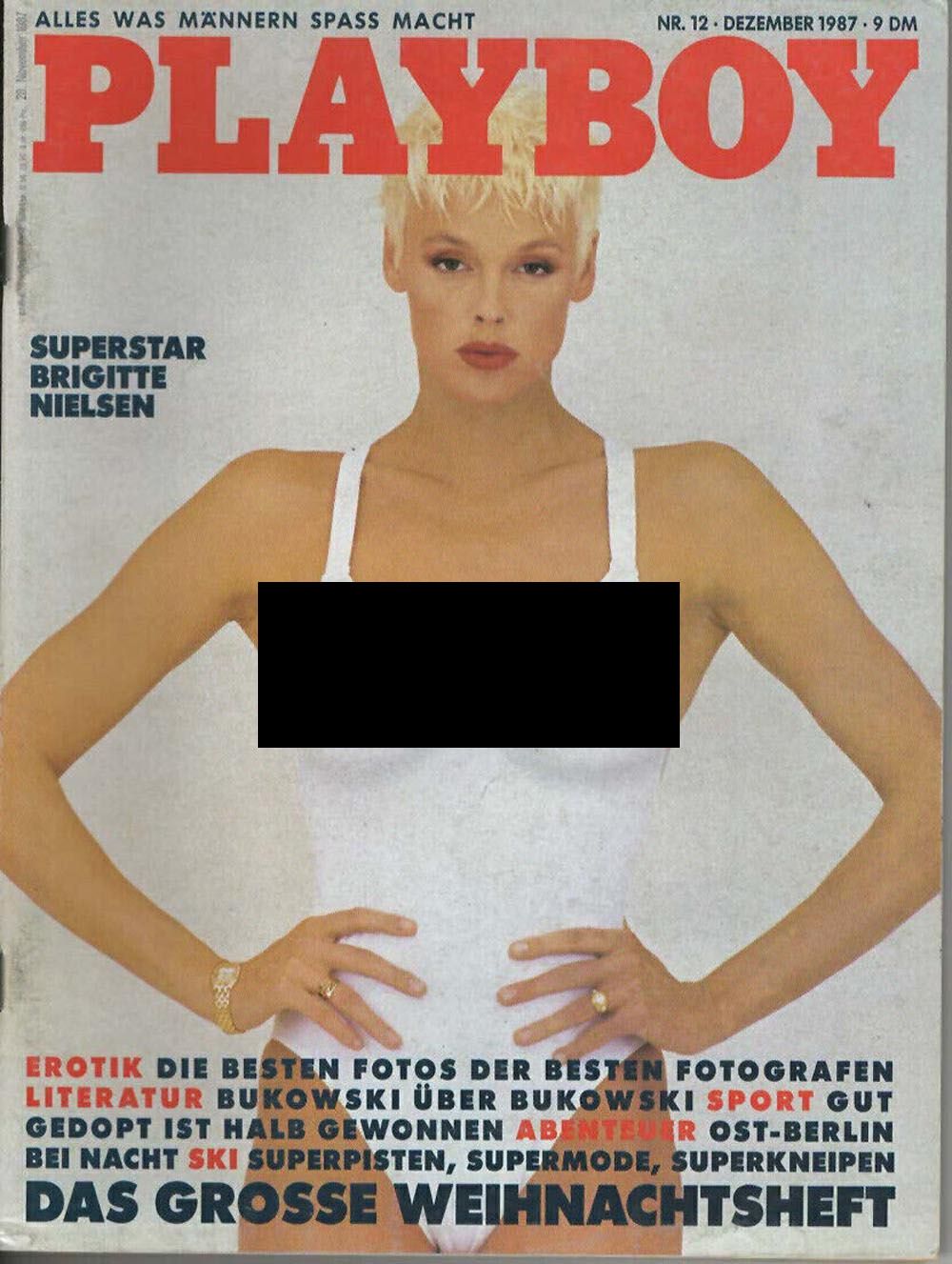 Playboy Magazin Deutschland 1987-12 Brigitte Nielsen