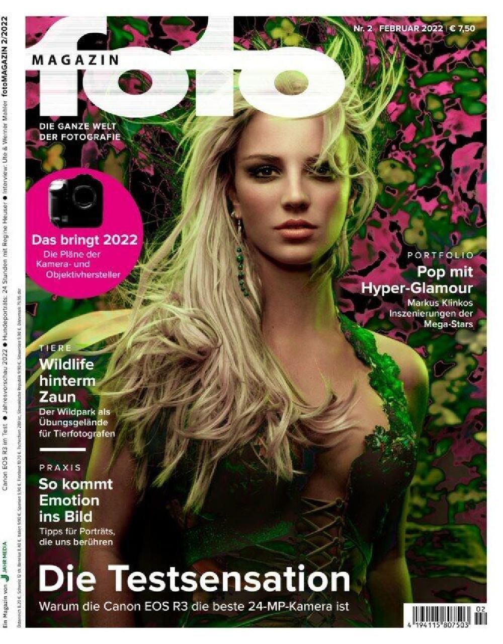 Foto Magazin Deutschland 2022-02 Britney Spears