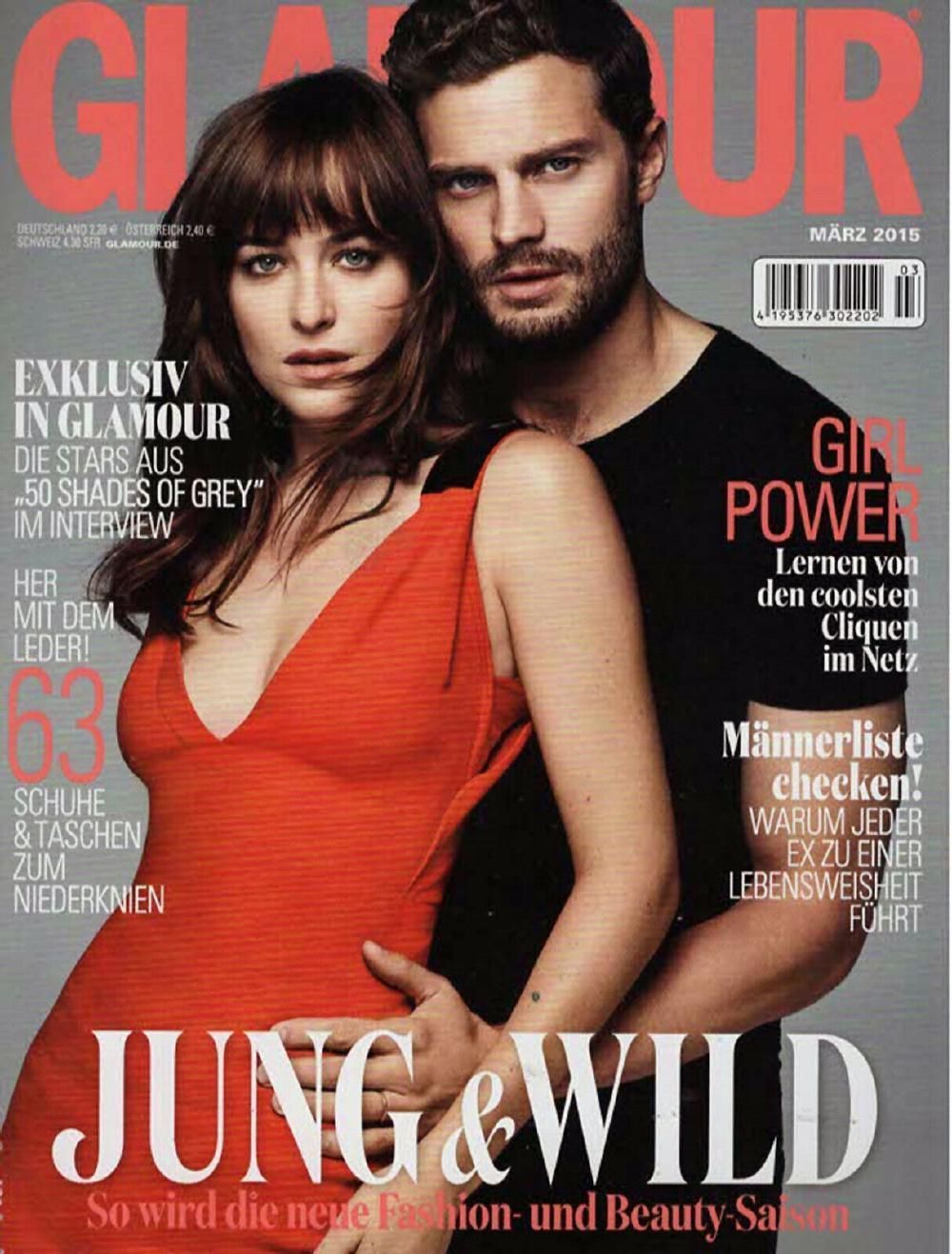 Glamour Rivista Germania 2015-03 – Dakota Johnson Jamie Dornan – Edizione originale