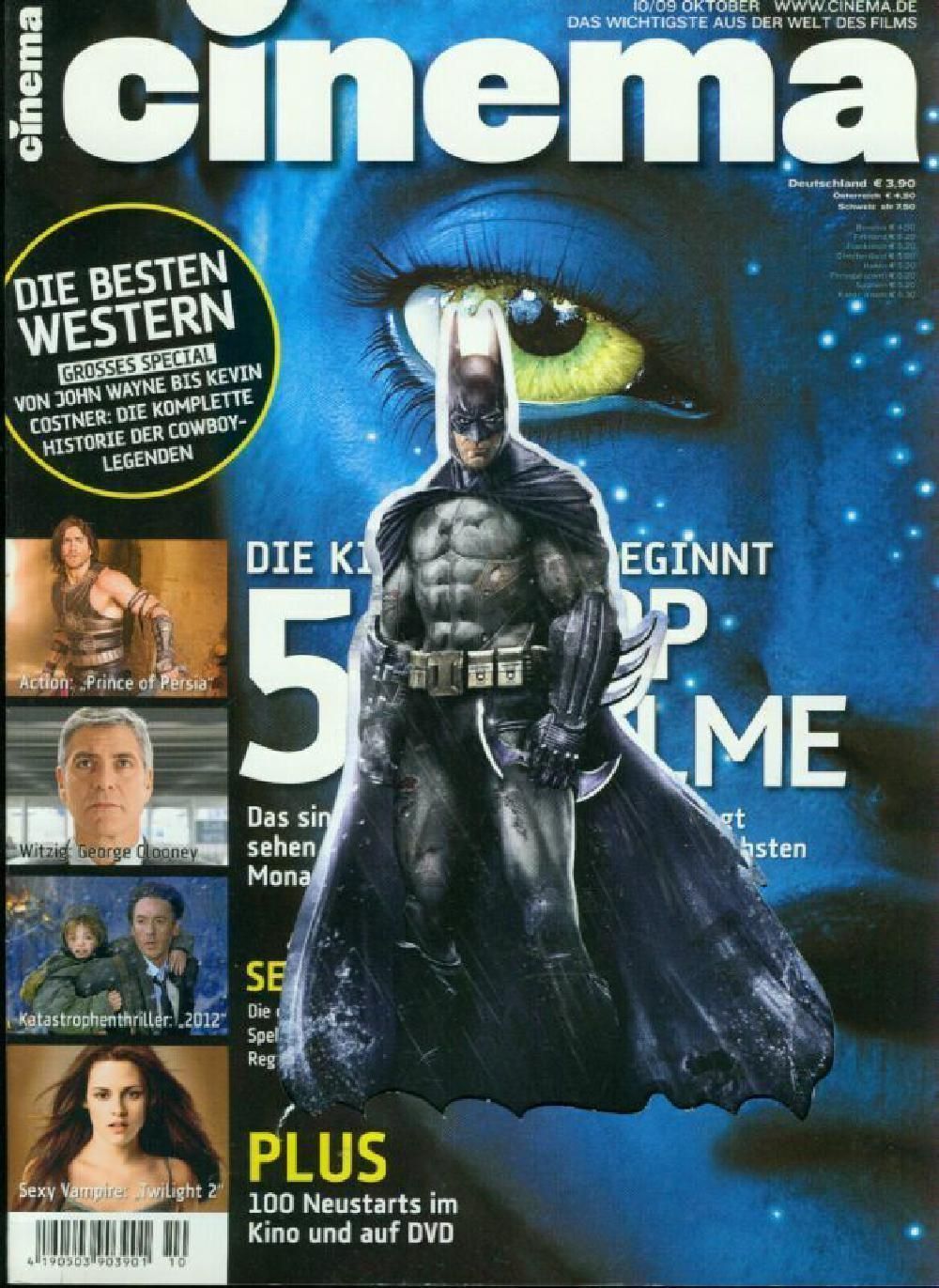Cinema Magazin Deutschland 2009-10 Batman George Clooney