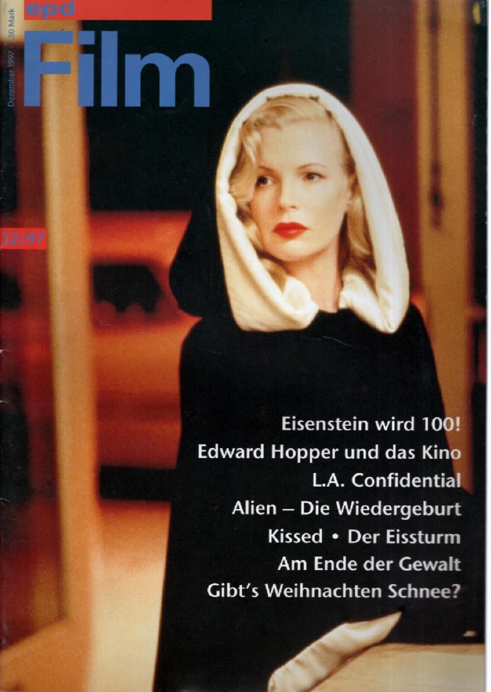EPD Film Magazin Deutschland 1997-12 Kim Basinger