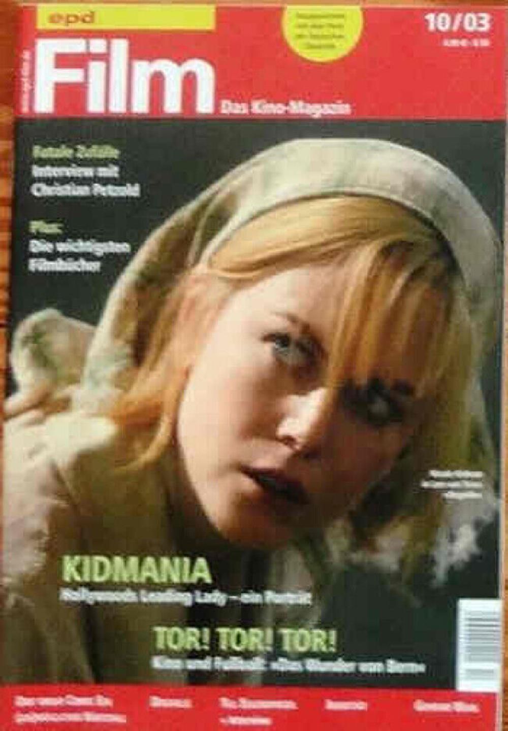 EPD Film Magazin Deutschland 2003-10 Nicole Kidman