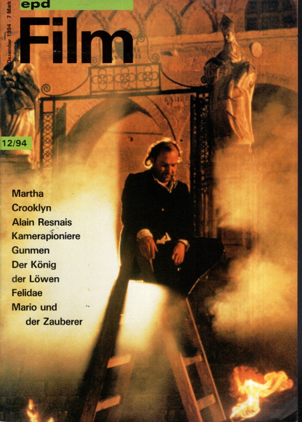 EPD Film Magazin Deutschland 1994-12 Klaus Maria Brandauer Alain Resnais
