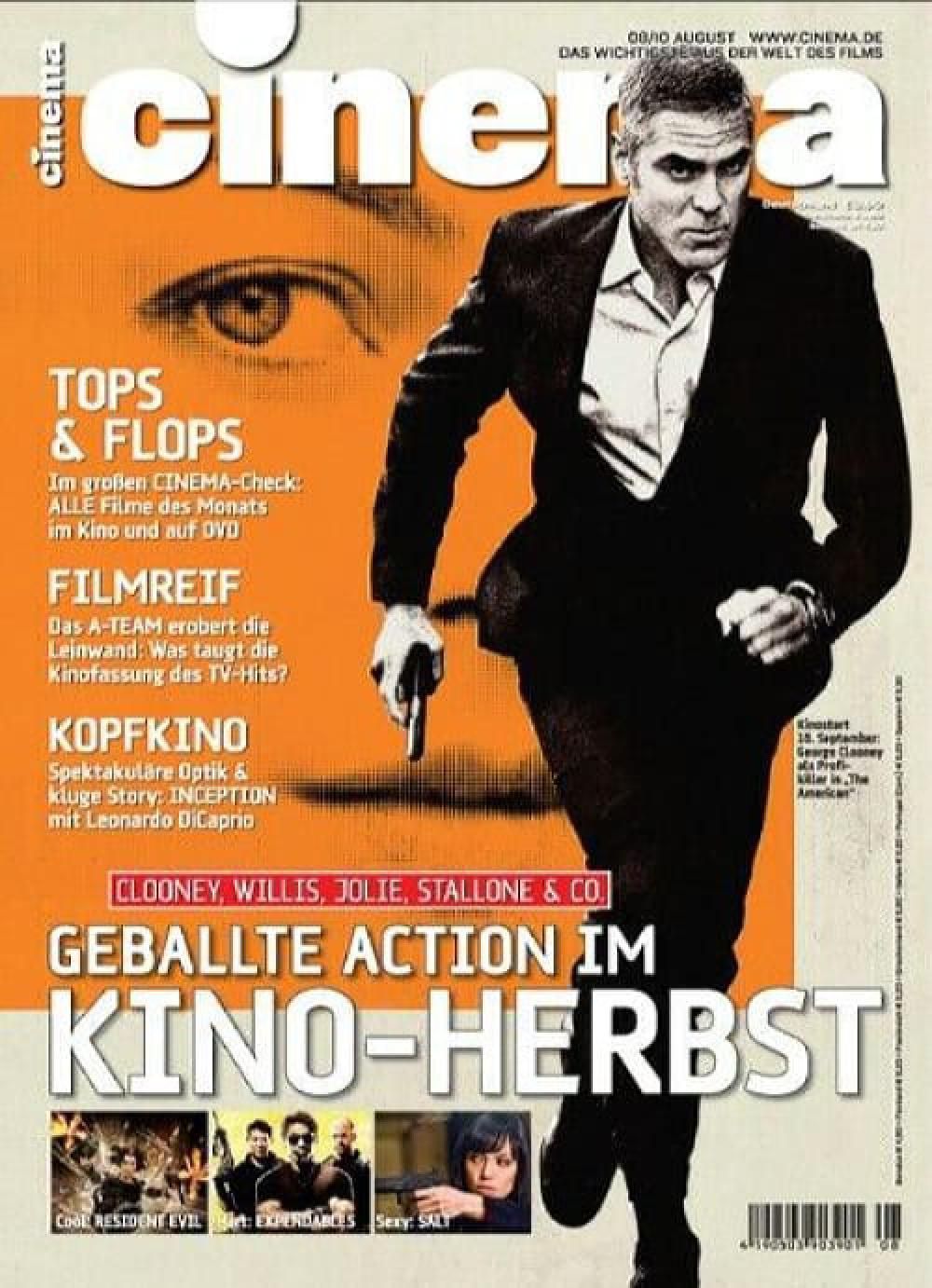 Cinema Magazin Deutschland 2010-08 George Clooney