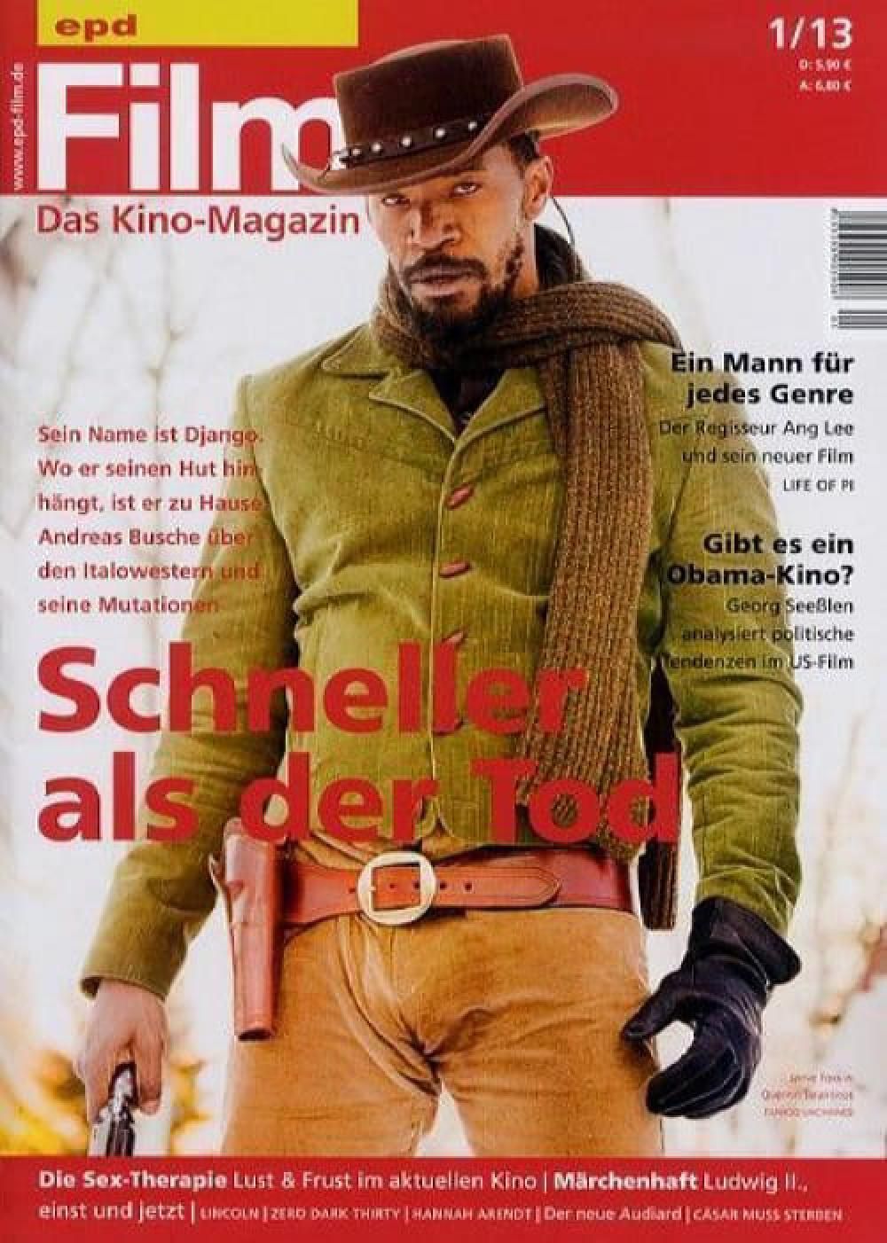 EPD Film Magazin Deutschland 2013-01 Jamie Foxx Ang Lee